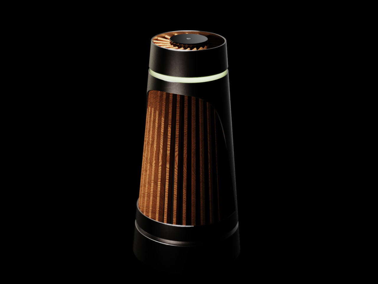 Beolab Air 1，air cleaner，Nordic sound wind，teak，