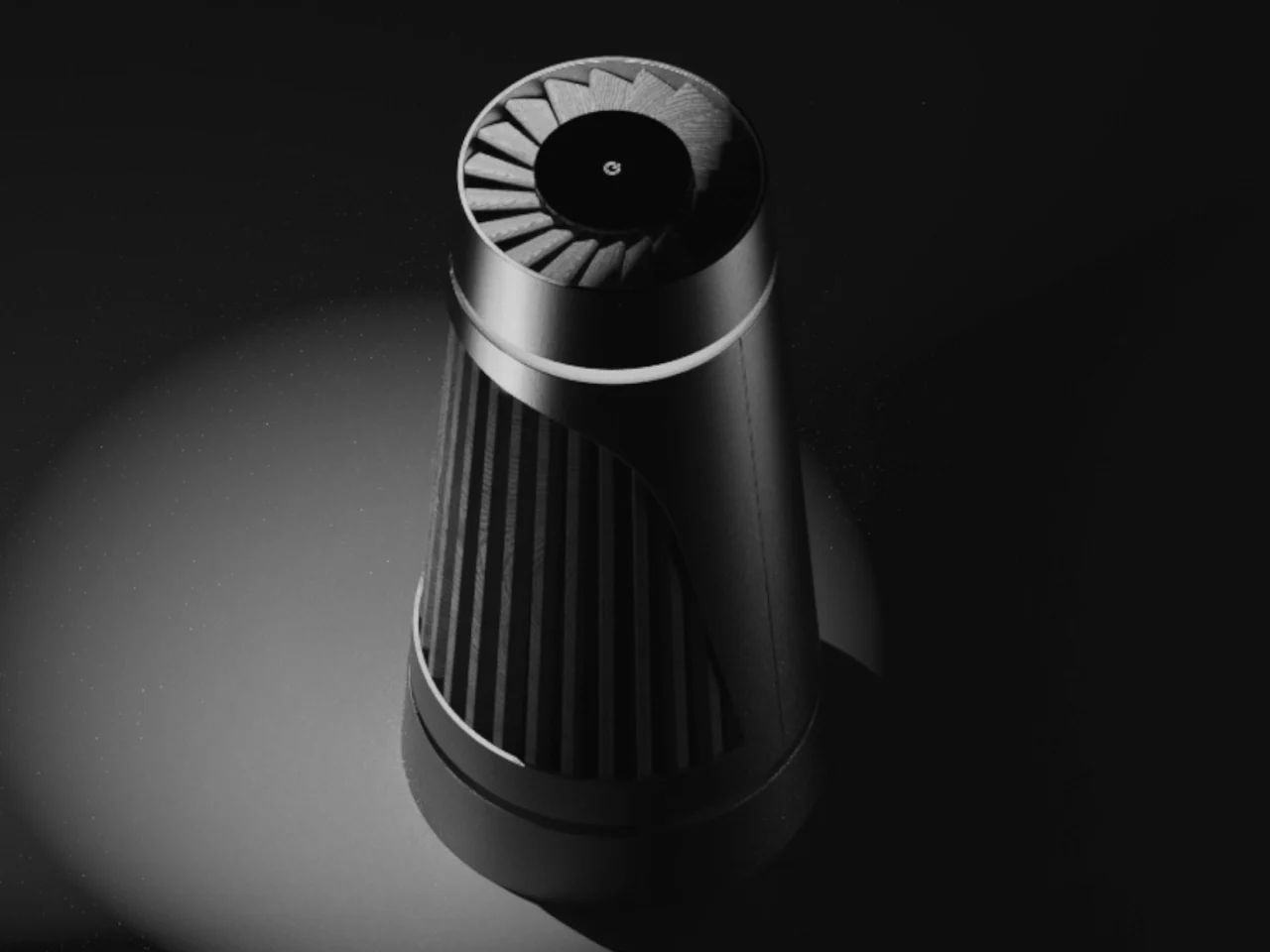 Beolab Air 1，air cleaner，Nordic sound wind，teak，