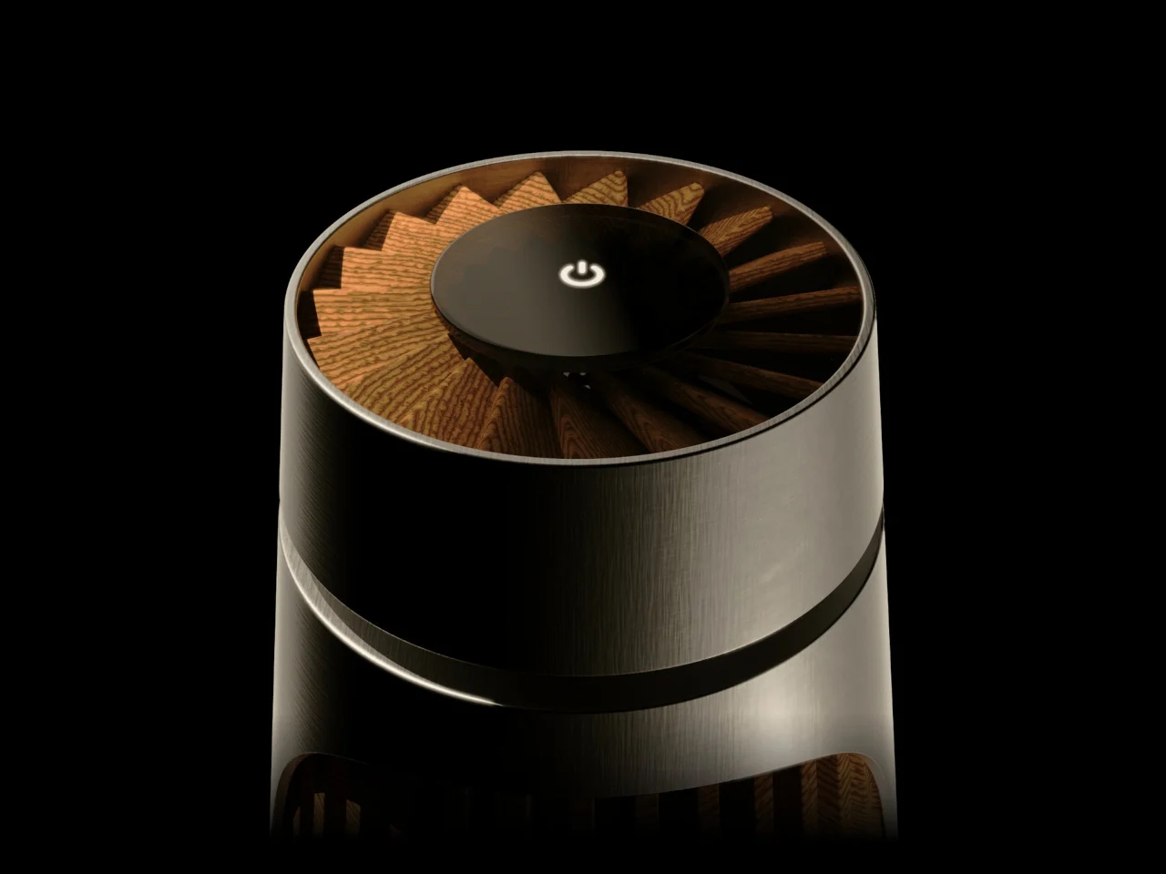 Beolab Air 1，air cleaner，Nordic sound wind，teak，