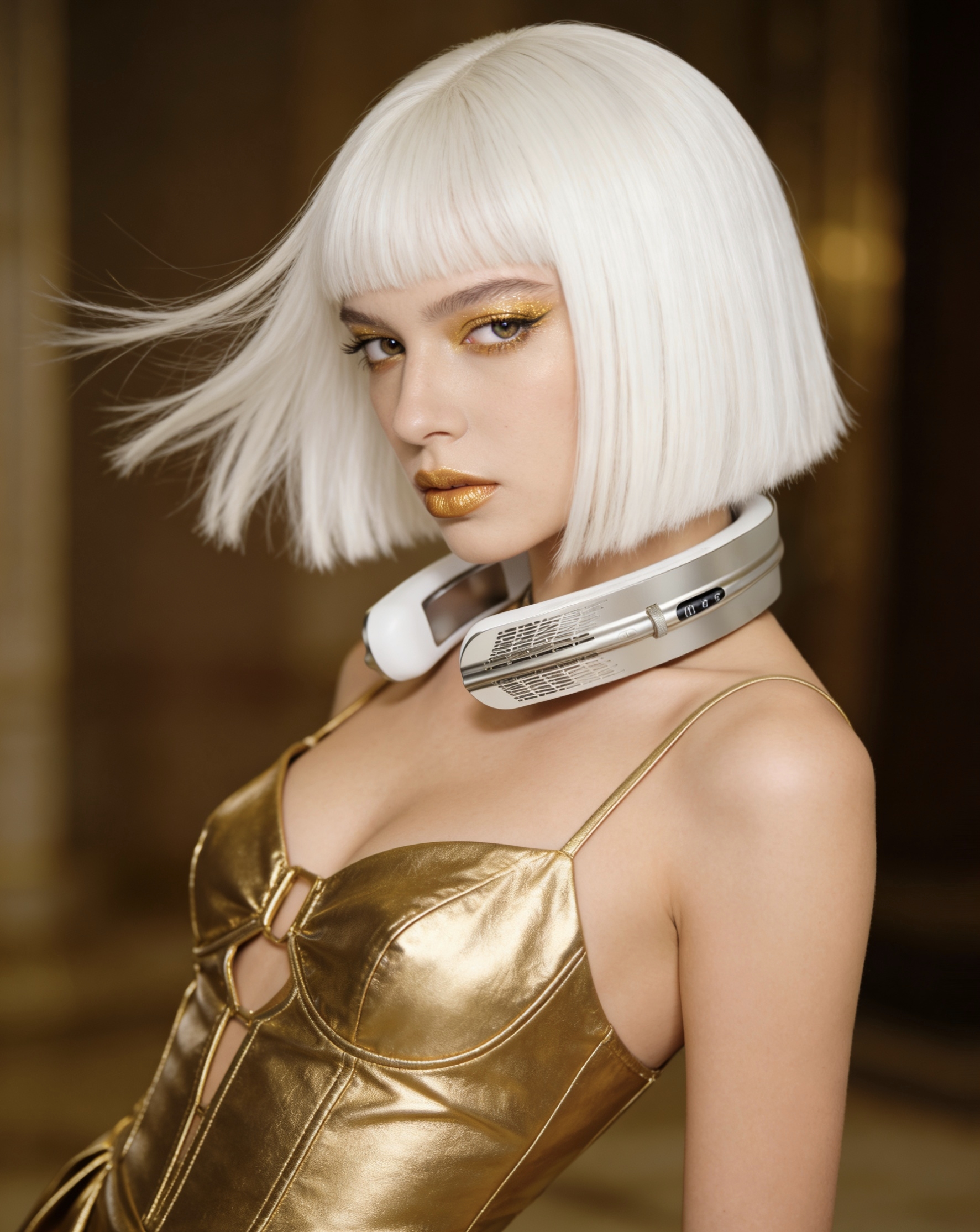 Hanging neck fan，cool and refreshing，Summer，Metal，Free your hands，