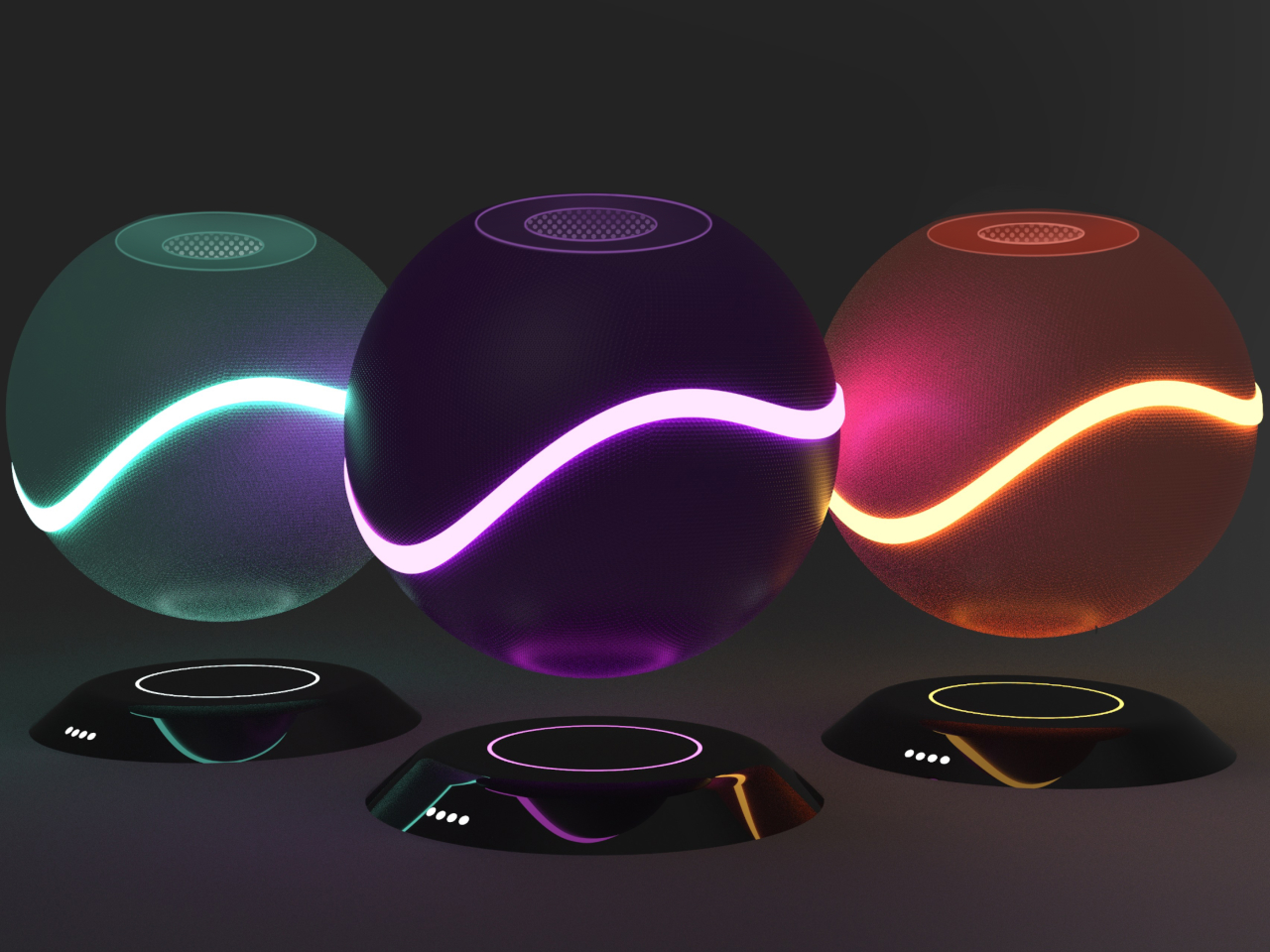 Magnetic Levitation Aromatherapy Diffuser，Aromatherapy machine，conceptual design，AER OMA，Magnetic Levitation Aromatherapy Diffuser，Aromatherapy machine，conceptual design，