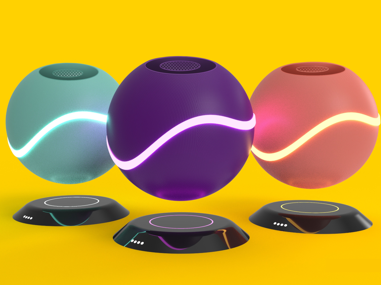 Magnetic Levitation Aromatherapy Diffuser，Aromatherapy machine，conceptual design，AER OMA，Magnetic Levitation Aromatherapy Diffuser，Aromatherapy machine，conceptual design，