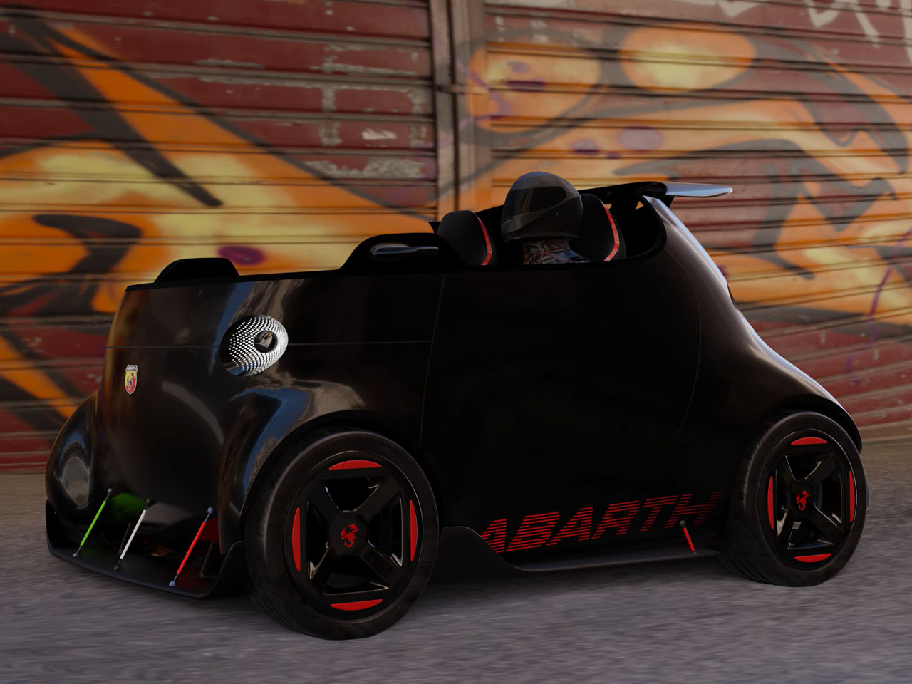 automobile，Topolino XS，Electric mini car，vehicle，