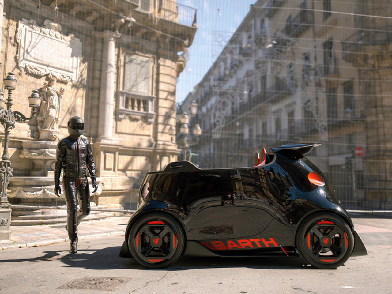 automobile，Topolino XS，Electric mini car，vehicle，