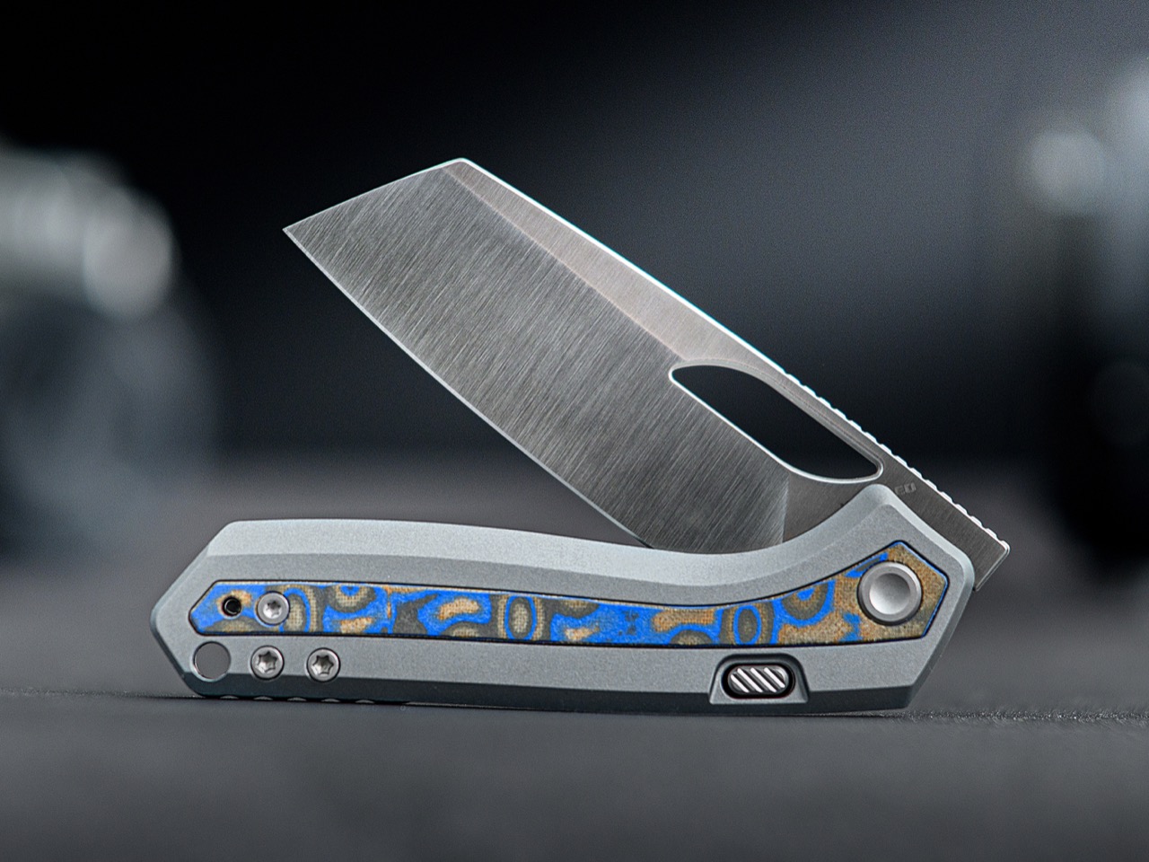 Pocket Crocodile，EDC folding knife，tool，Kroc，