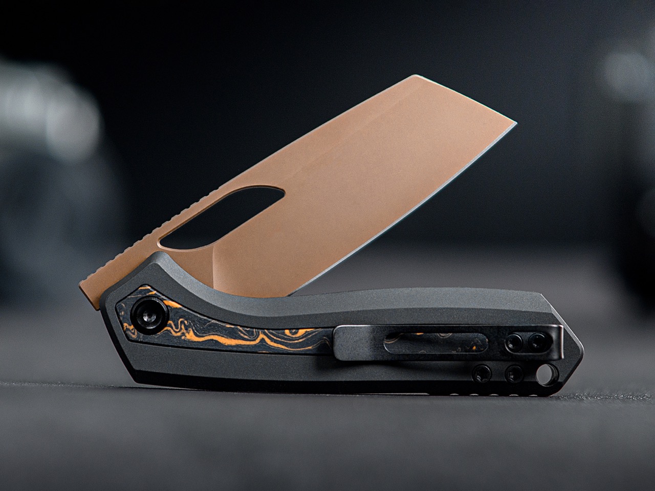 Pocket Crocodile，EDC folding knife，tool，Kroc，