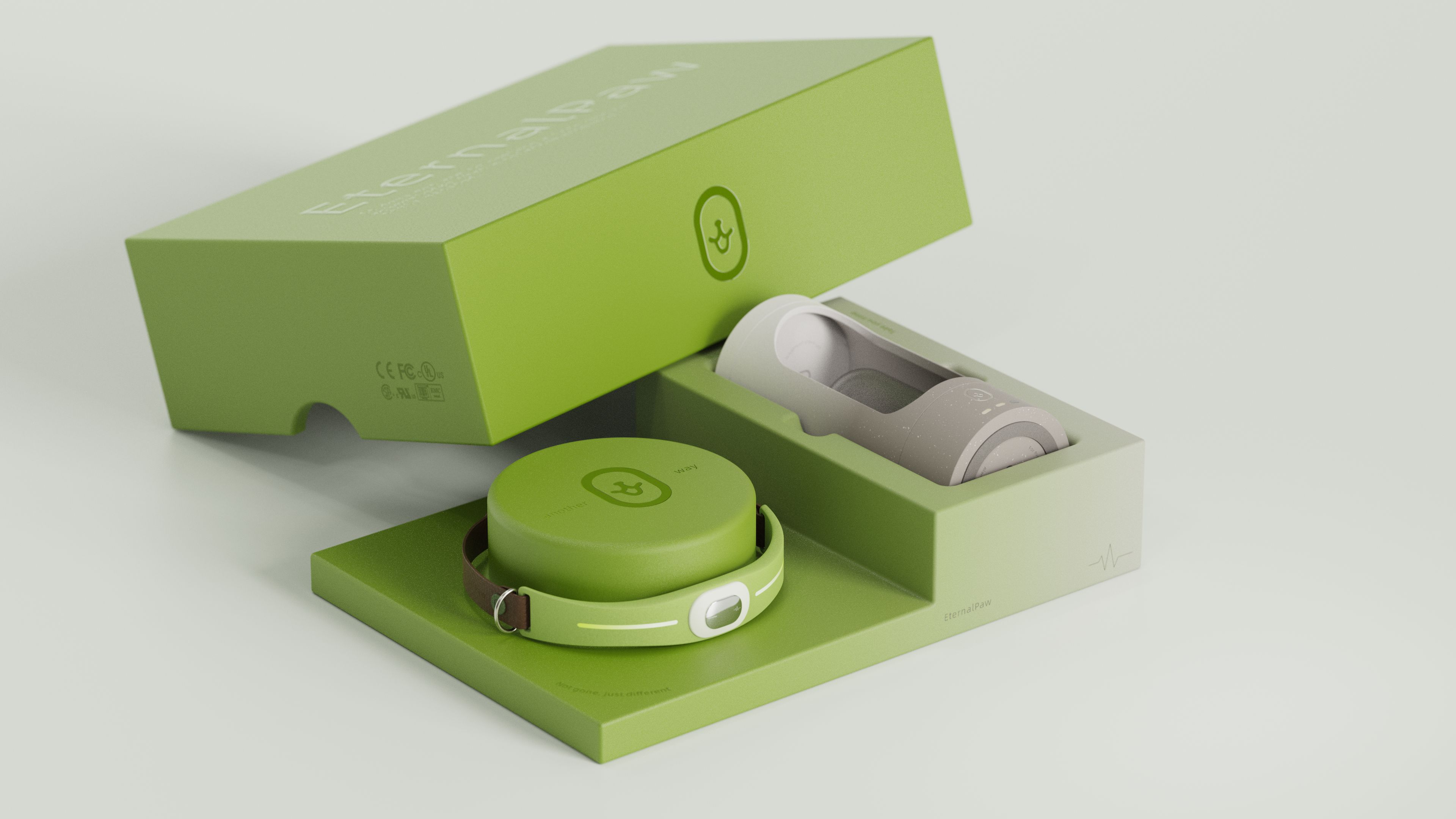 concept，Dog collar，emotion，Pet health，Holographic projection，