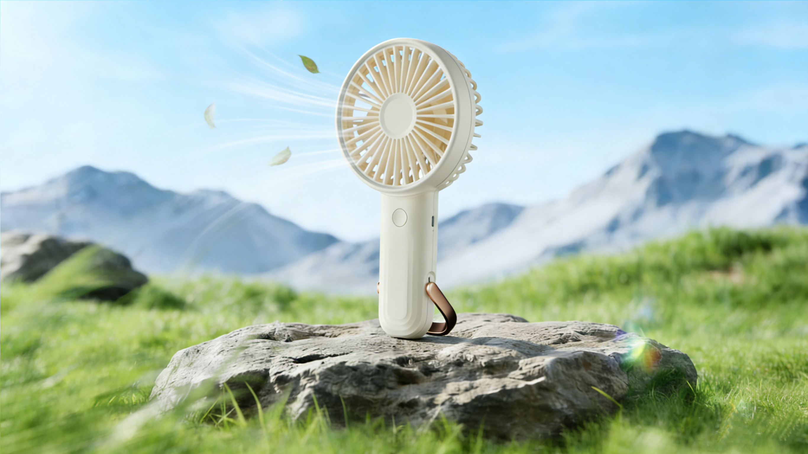 Appearance design of handheld fan，