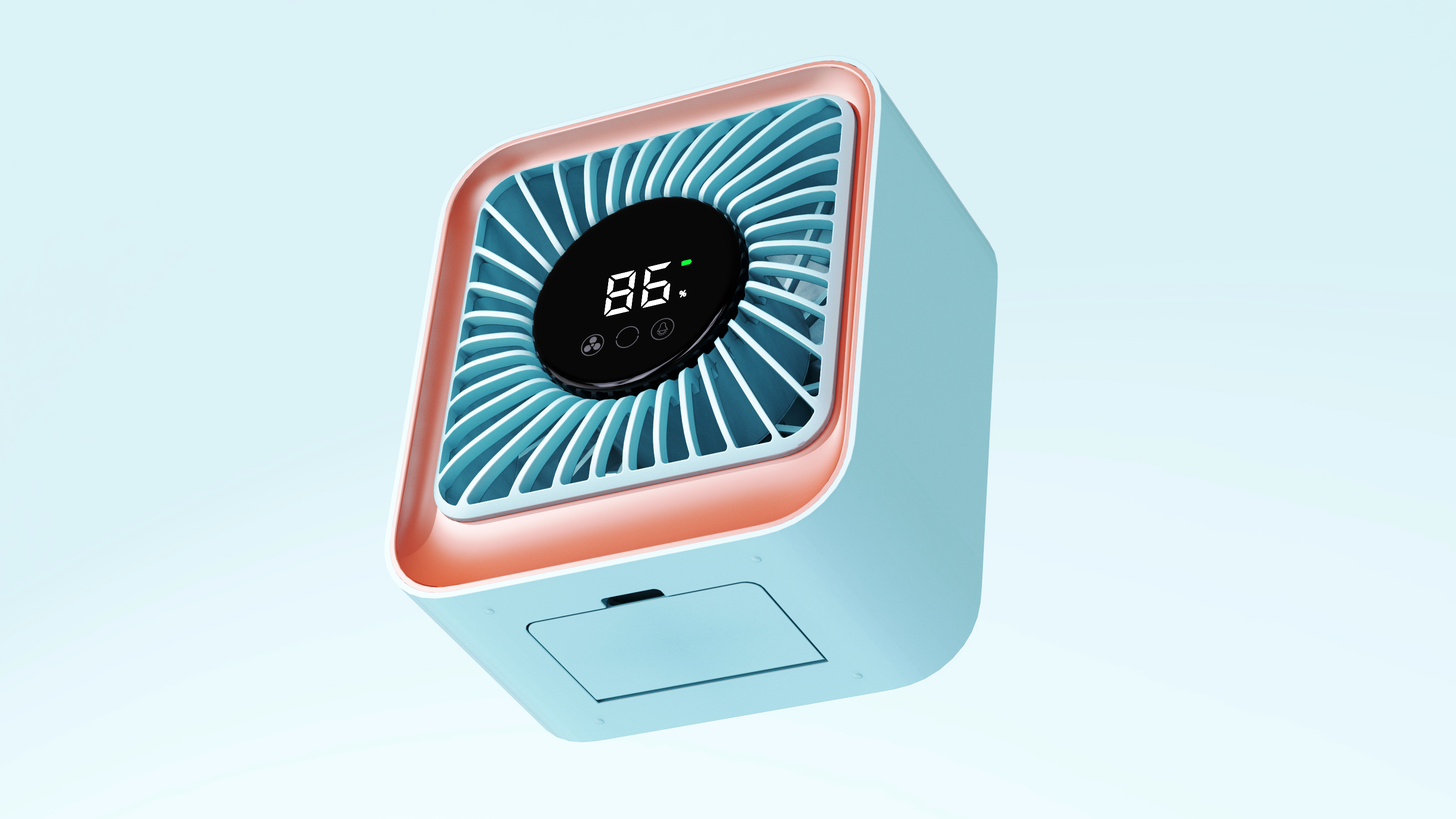 Original design，Industrial / product design，small home appliances，Desktop fan，Desktop High Speed Fan，Desktop Loop Fan，