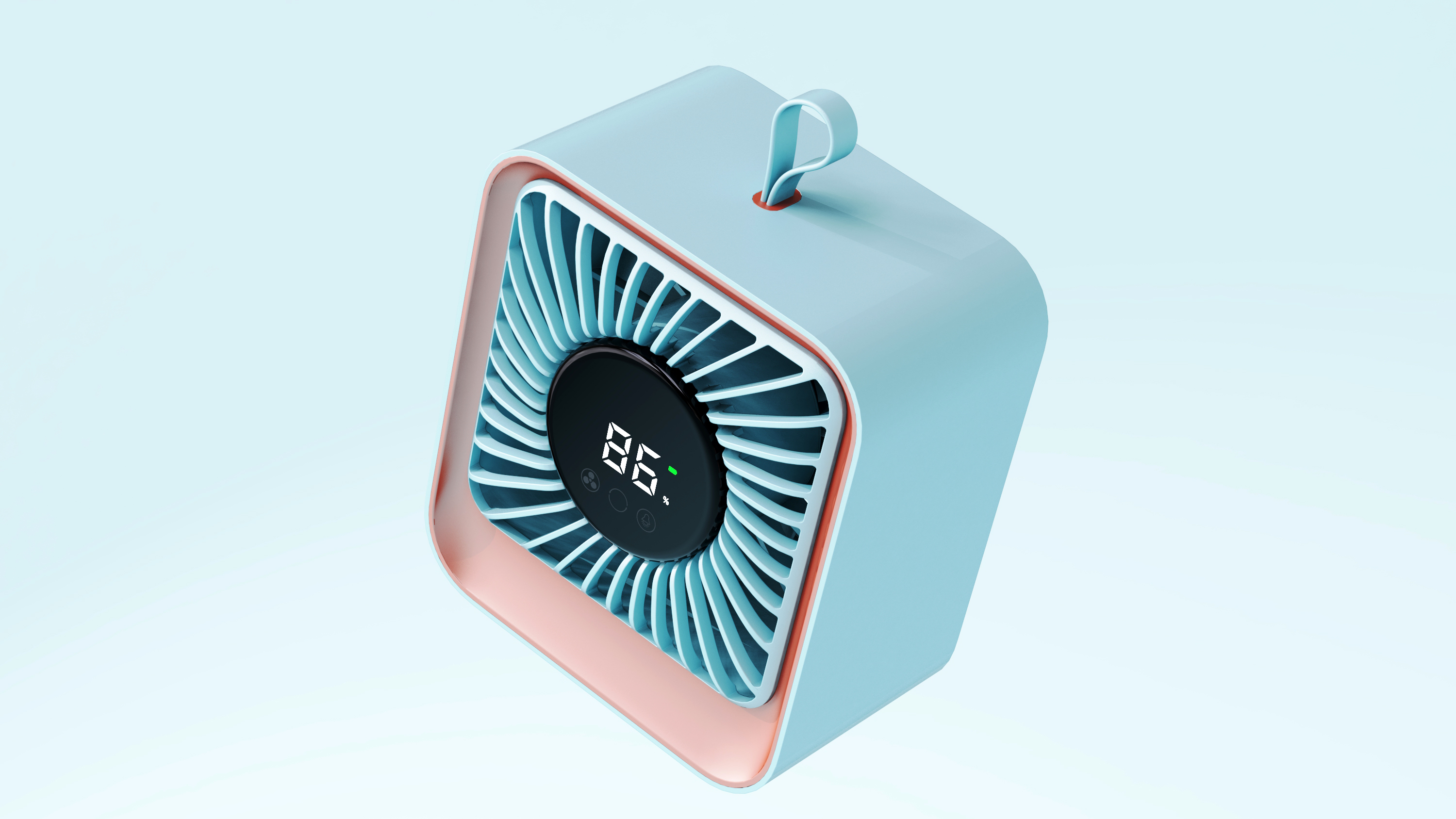 Original design，Industrial / product design，small home appliances，Desktop fan，Desktop High Speed Fan，Desktop Loop Fan，