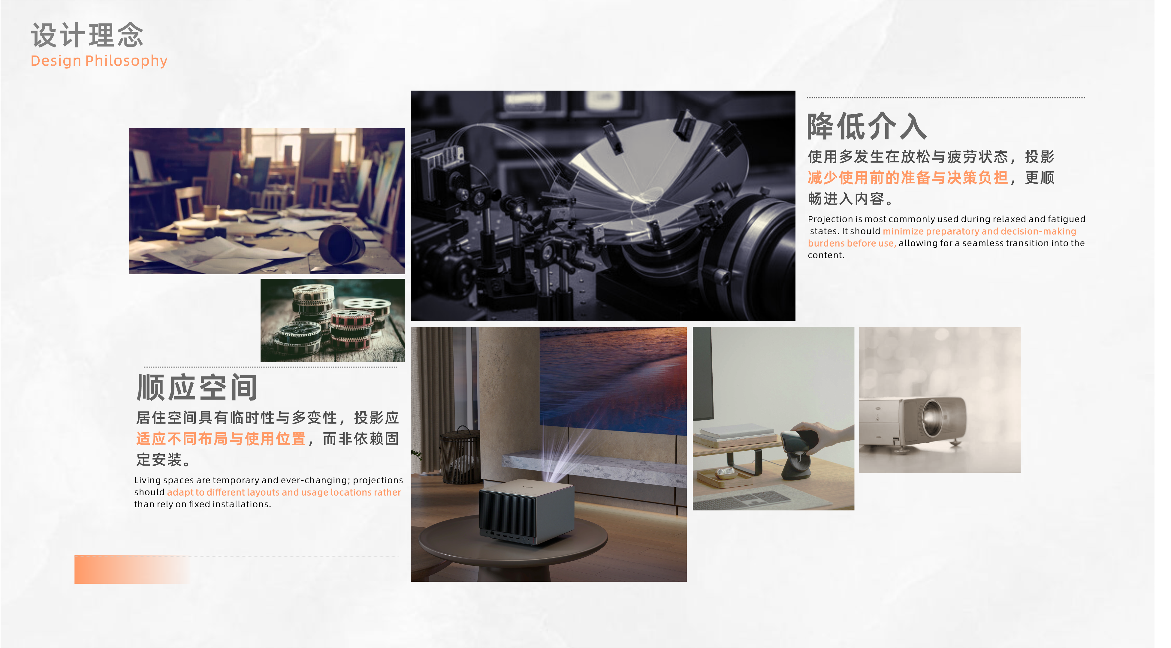 Minimal, projector，