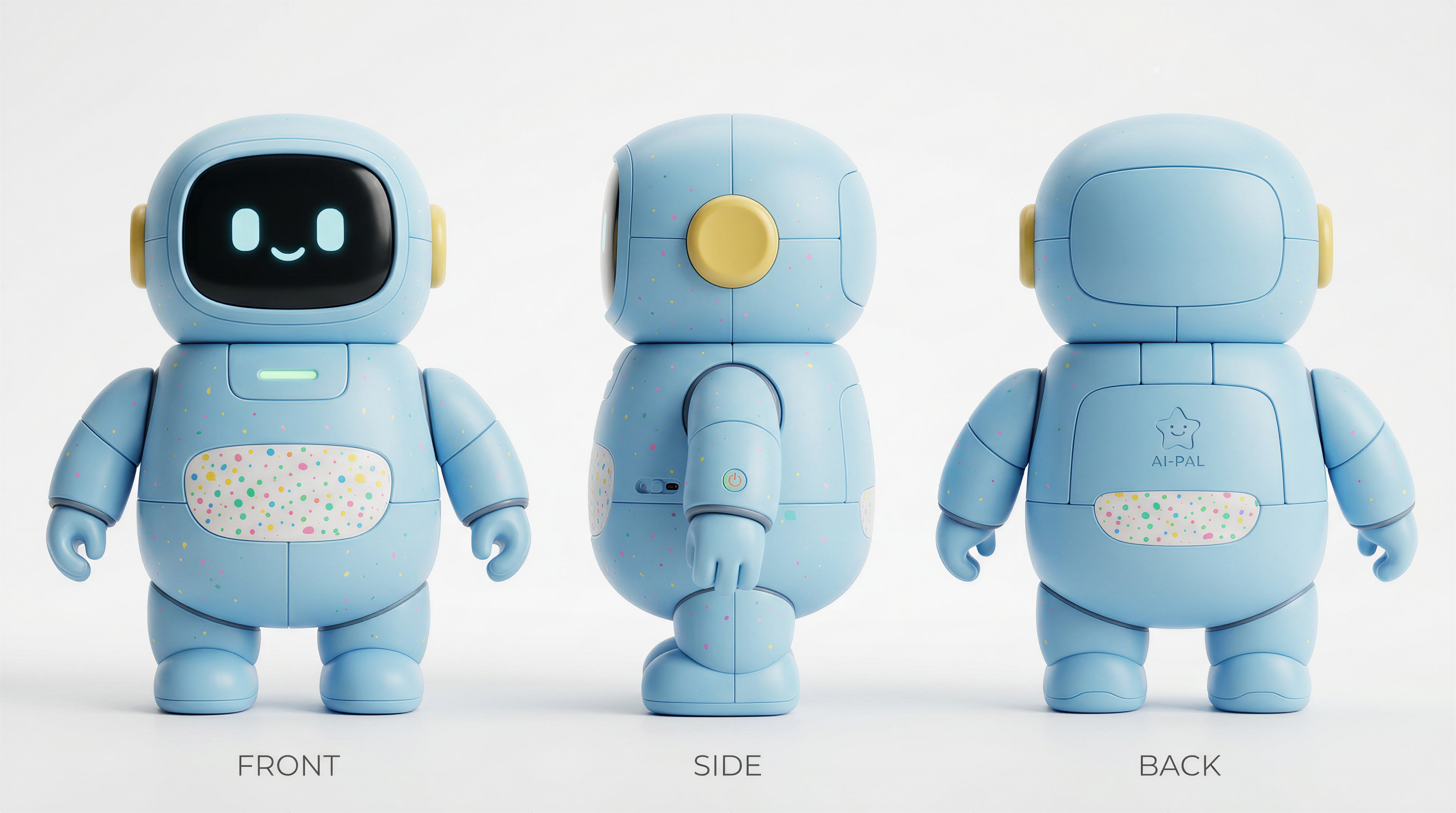 robot，children，Cartoon，lovely，ai，