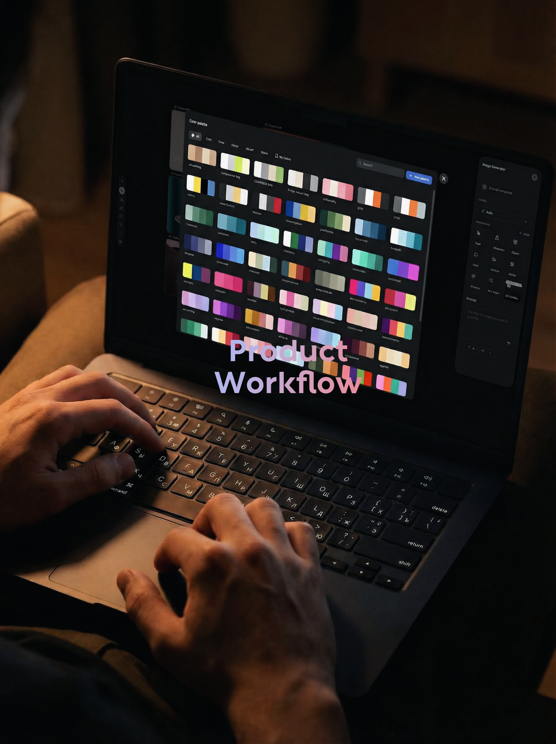 AIGC，Ai Workflow，Product Workflow，AI color control，colour，
