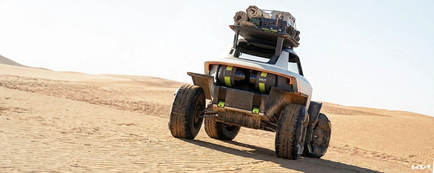 automobile，vehicle，KIA EV1 WKNDR，industrial design，