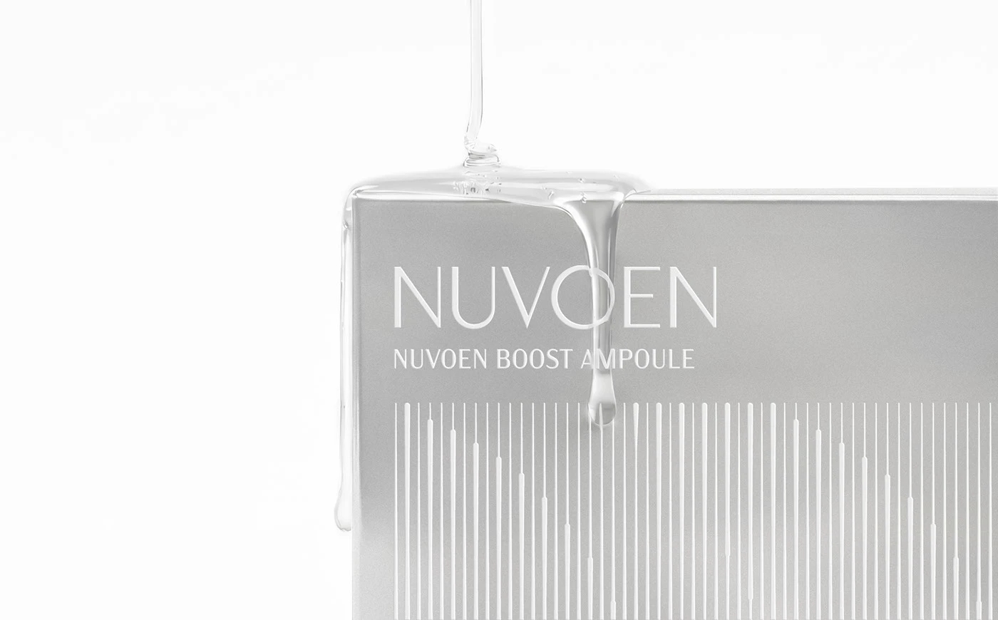 NUVOEN Ampoule，packing design，skin care products，Cosmetics，