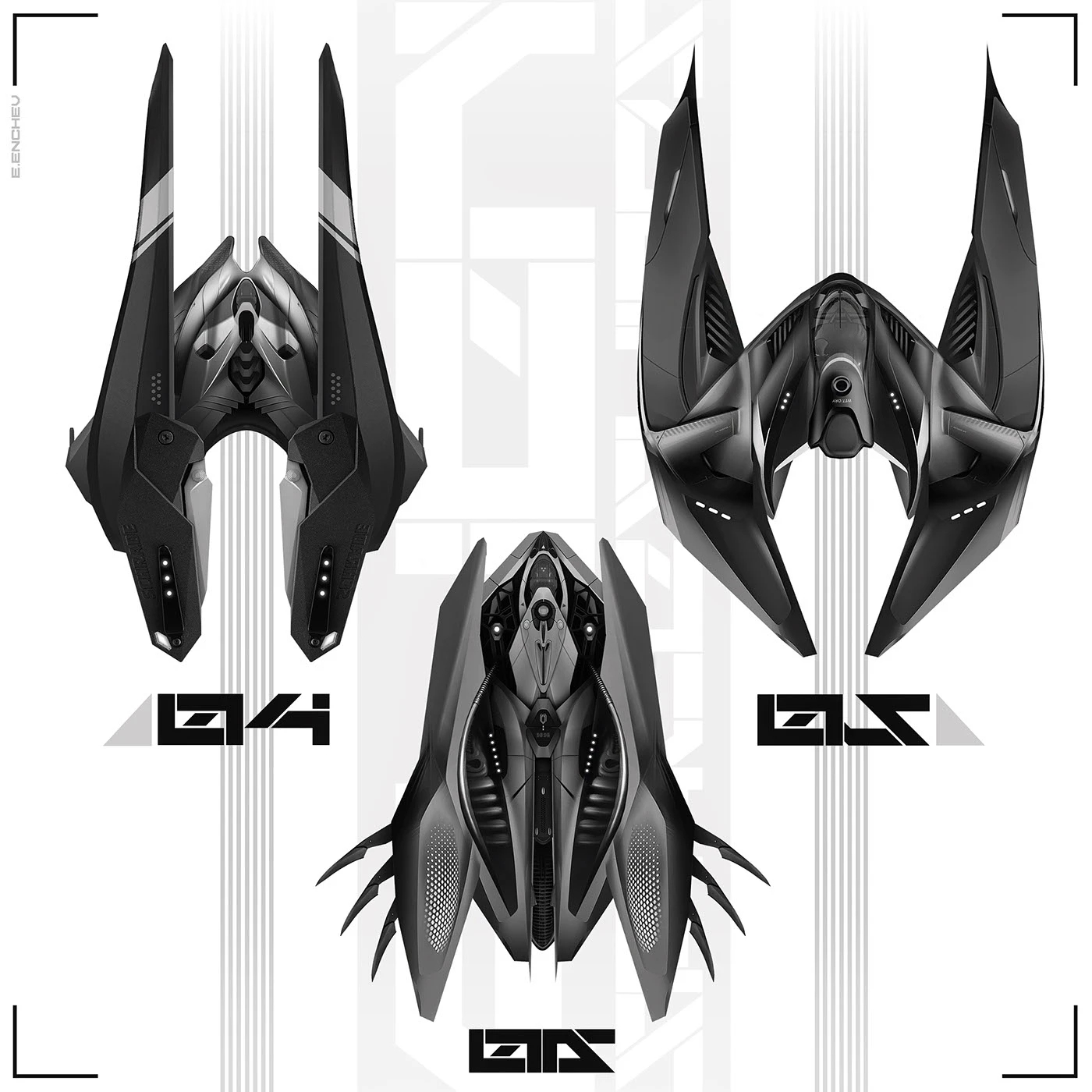 spacecraft，vehicle，Alien spaceship，industrial design，