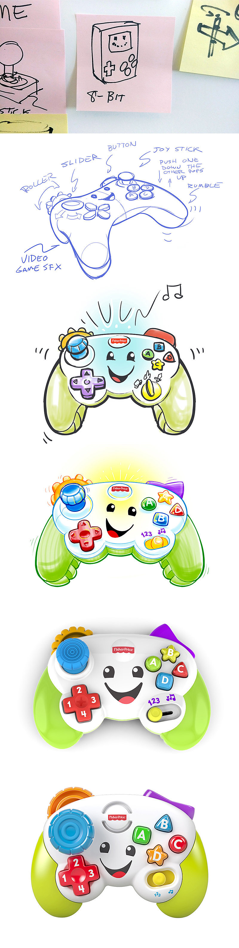 Fisher-Price，Learning controller，baby，