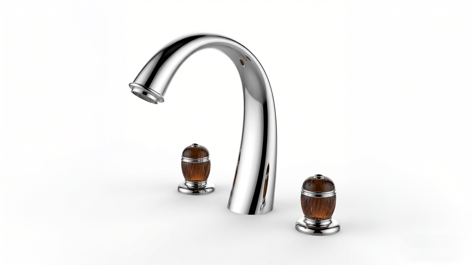 Crystal Handle; Basin Faucet; Retro; French，