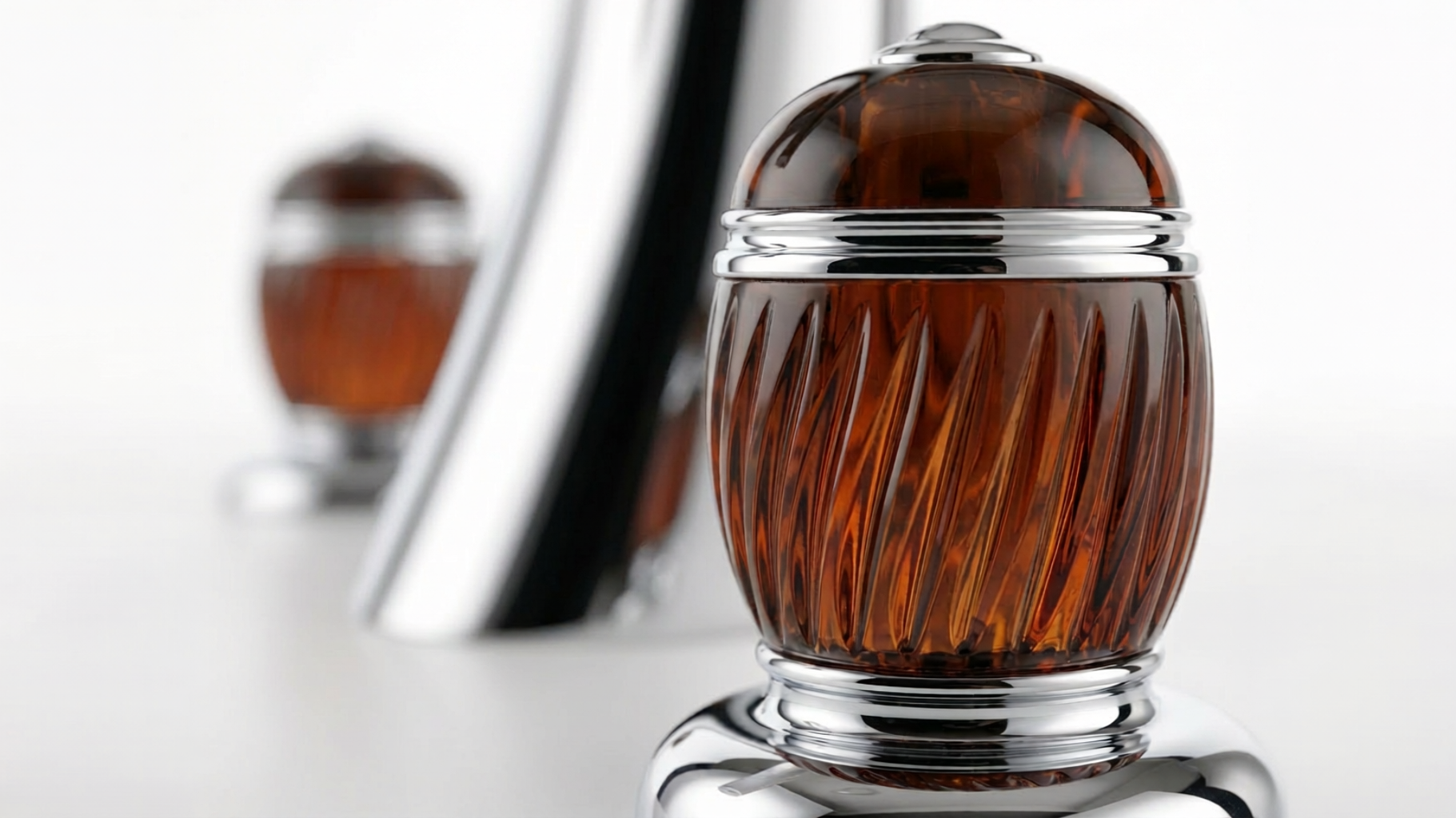 Crystal Handle; Basin Faucet; Retro; French，