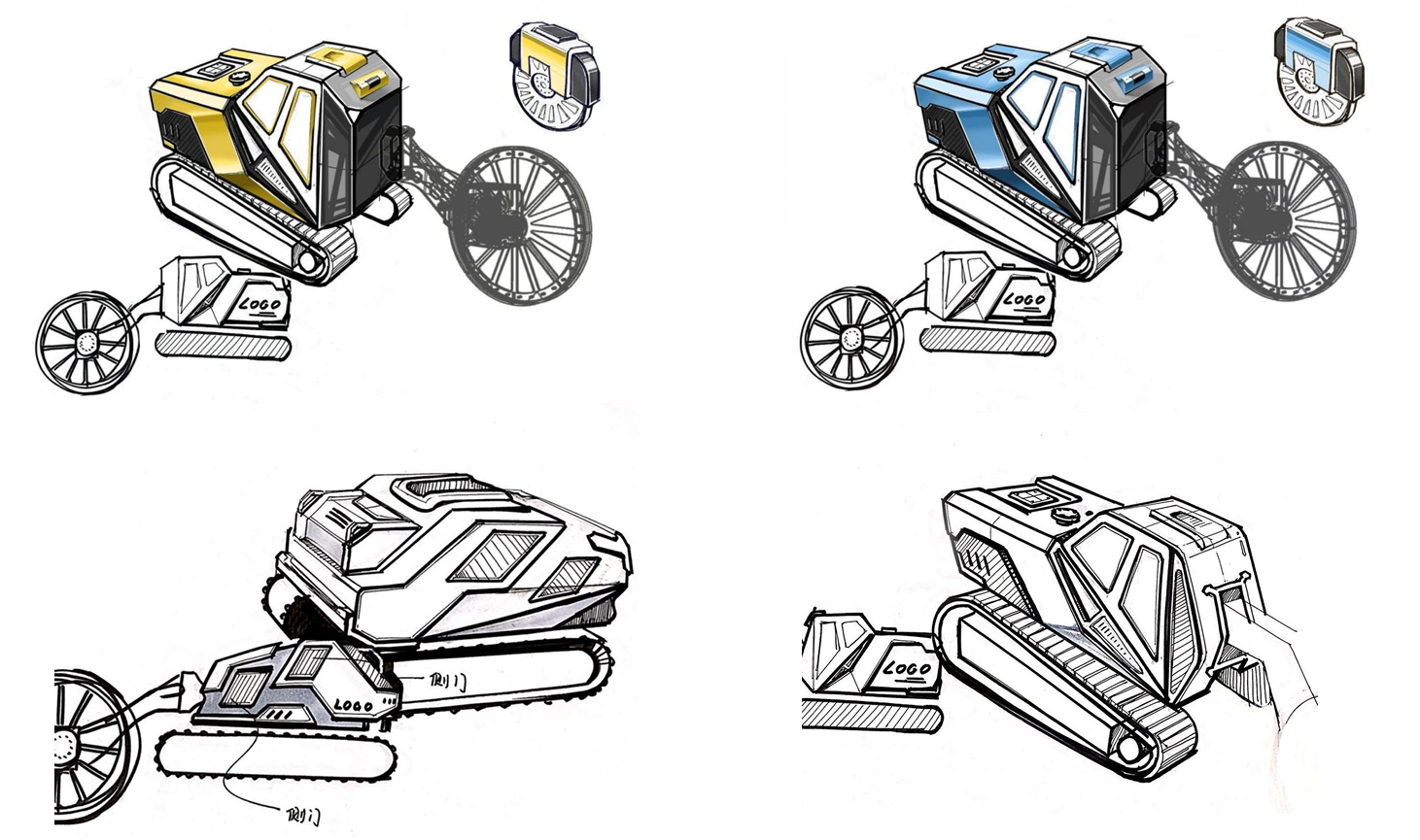 engineering machinery industrial design，Industrial Design of Engineering Vehicles，Engineering Vehicle Appearance Design，Agricultural Machinery Industrial Design Company，