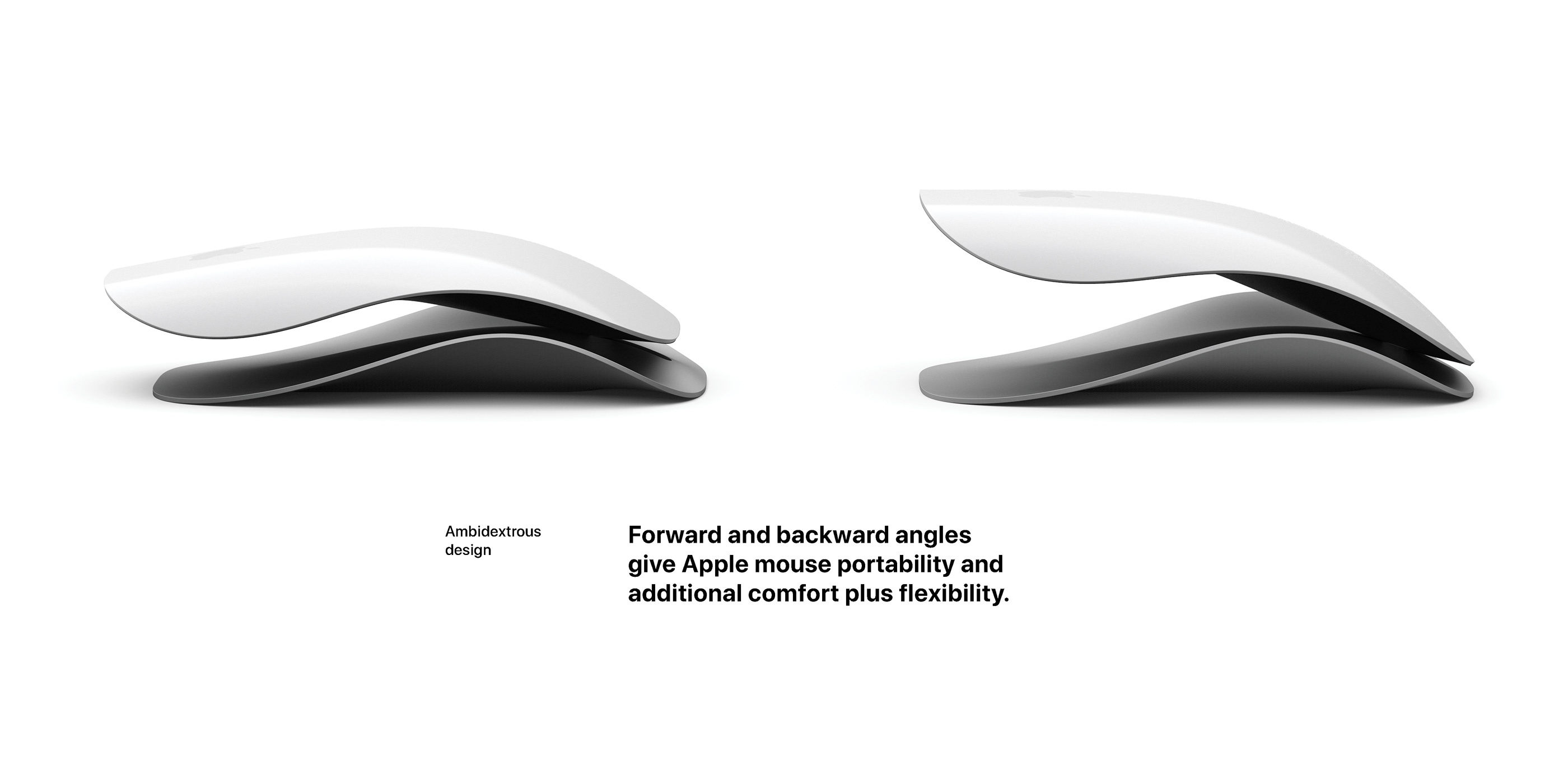 ambi:符合人机工程学的苹果风鼠标设计