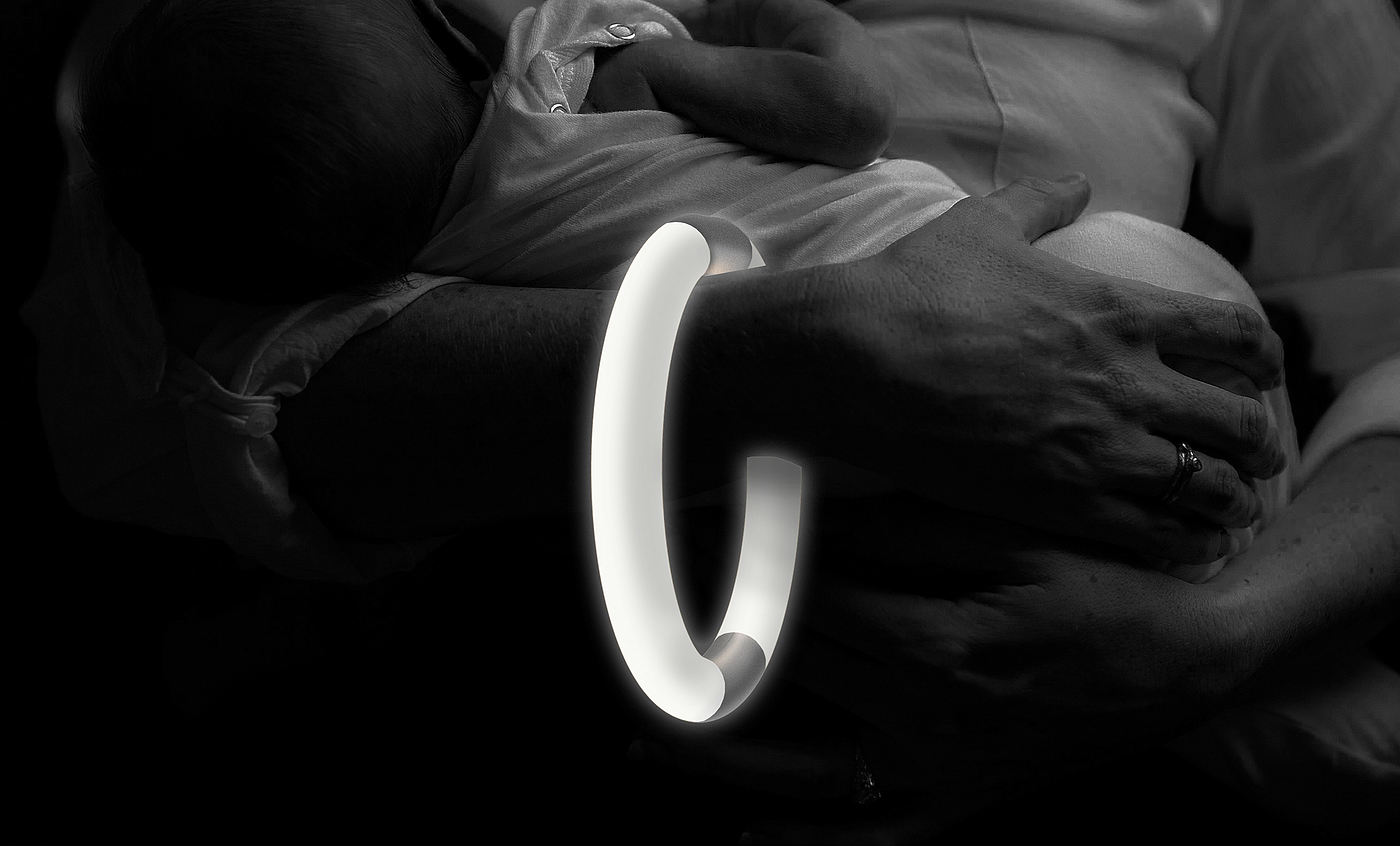 Night light，Nimbus，Mother and baby，