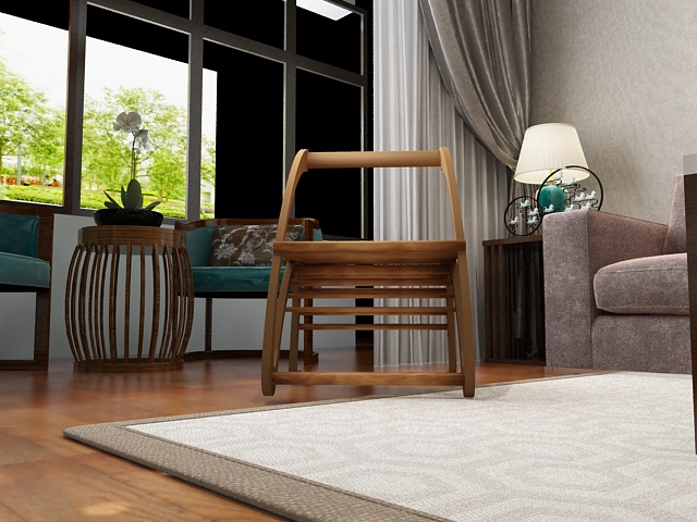 New Chinese style，the Ming dynasty，chair，