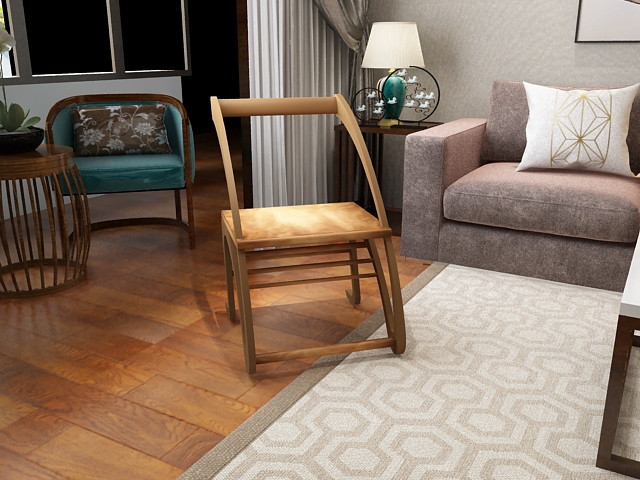 New Chinese style，the Ming dynasty，chair，