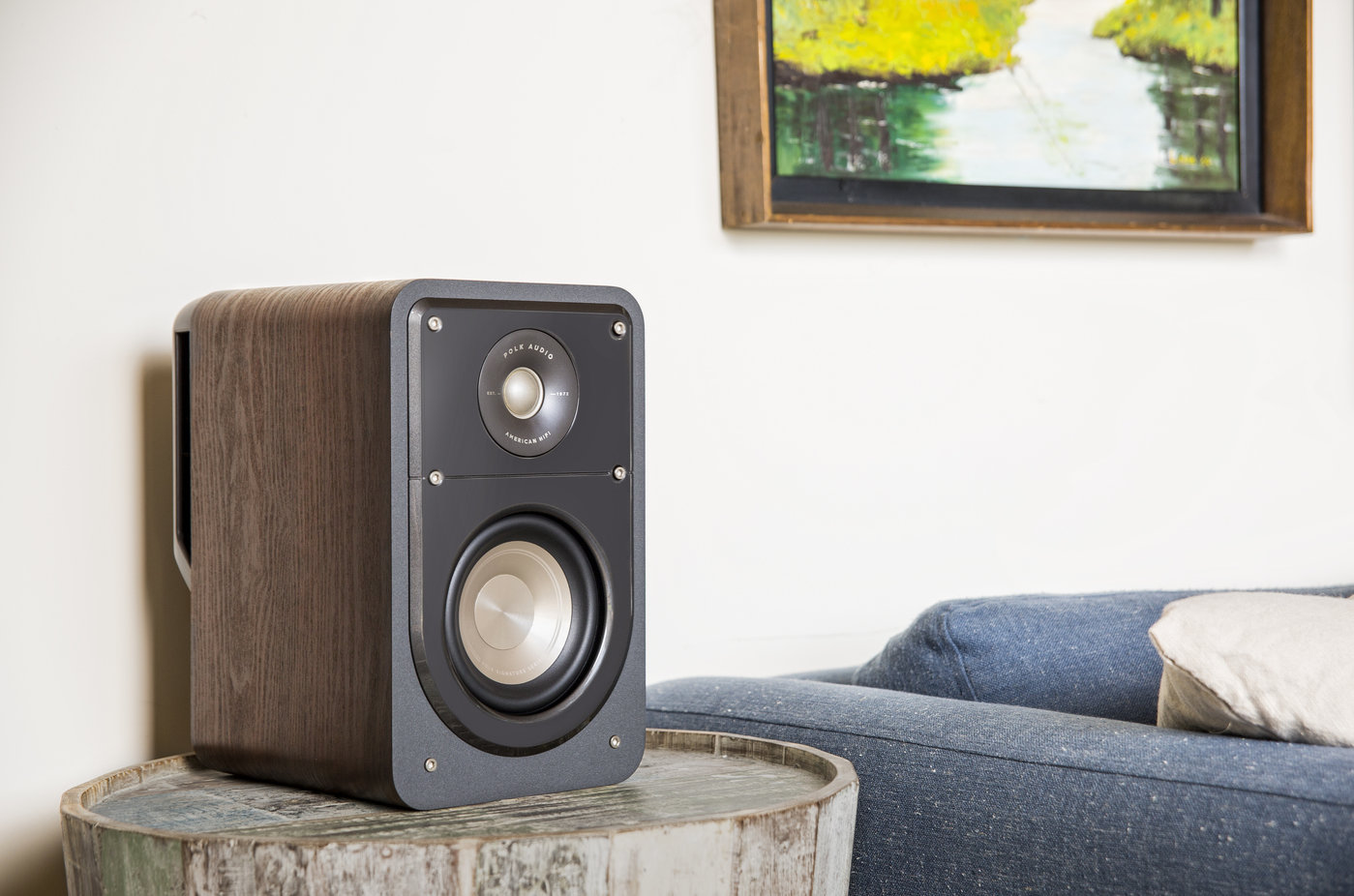 Metal，loudspeaker box，Polk，