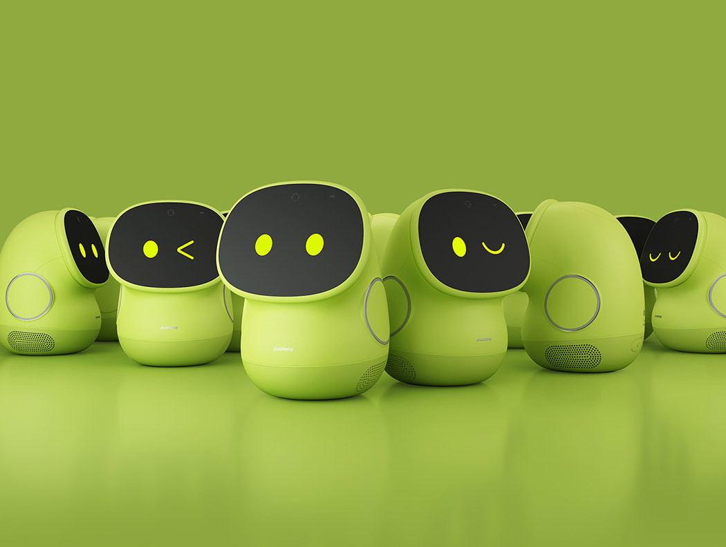 BeanQ，intelligent robot，green，originality，