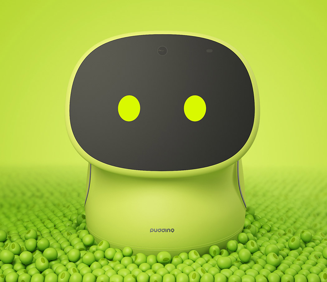 BeanQ，intelligent robot，green，originality，