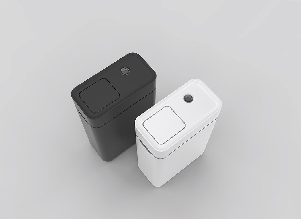 Bokashi，trash can，Ben Cullis Wats，originality，black and white，