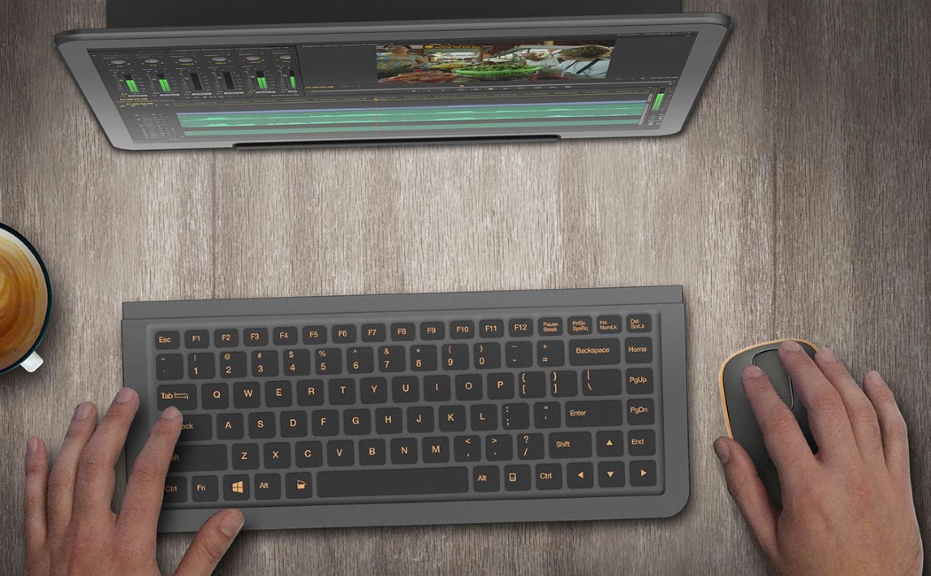 removable，computer，conceptual design，andrea mangone，wacom ，keyboard，Flat，