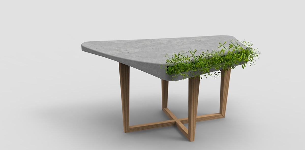 like a breath of fresh air，cement，Botany，chair，public space ，