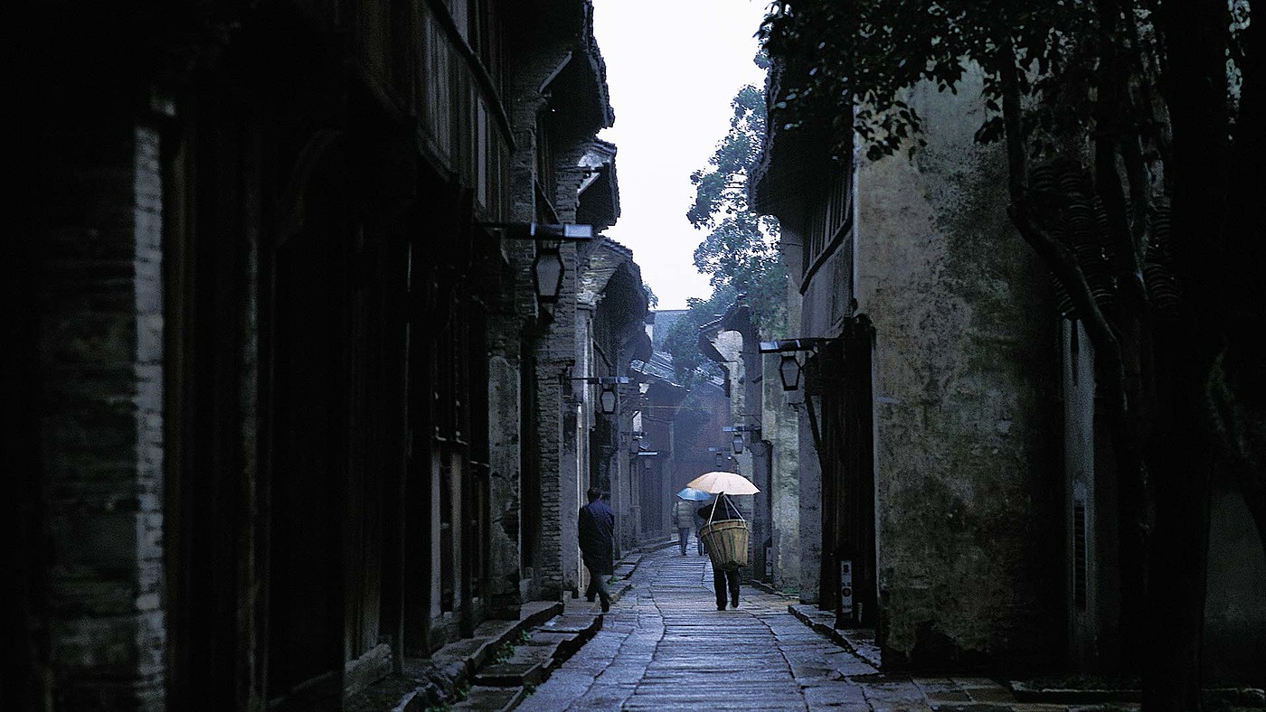 Ancient Architectural Buildings，Chinese traditional culture，Traditional elements，Chinese style，Architecture in Ming and Qing Dynasties，classic，Wooden structure，Wuzhen，traditional architecture ，cornices，