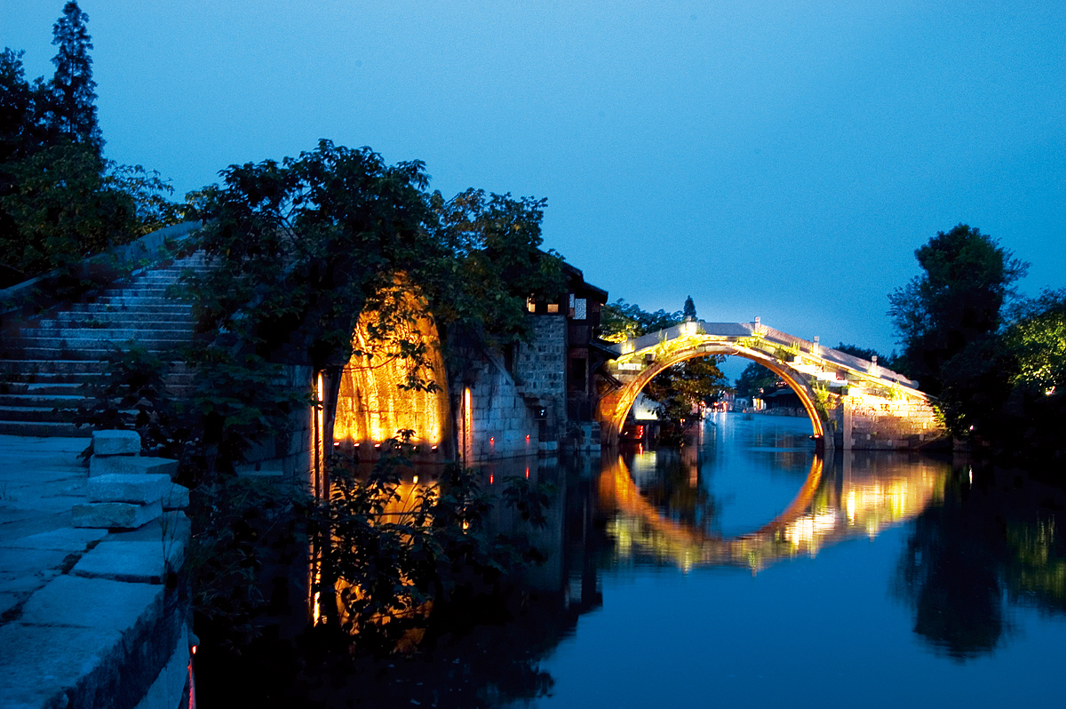 Ancient Architectural Buildings，Chinese traditional culture，Traditional elements，Chinese style，Architecture in Ming and Qing Dynasties，classic，Wooden structure，Wuzhen，traditional architecture ，cornices，
