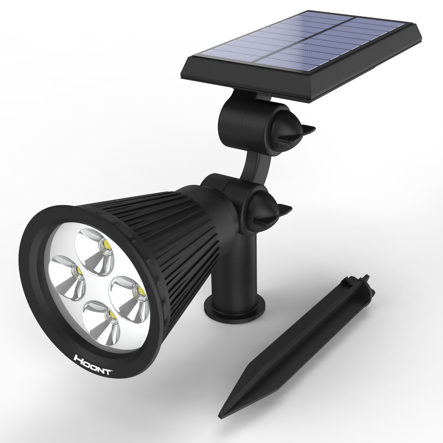 Horn 2，outdoors，led，Solar spotlight，