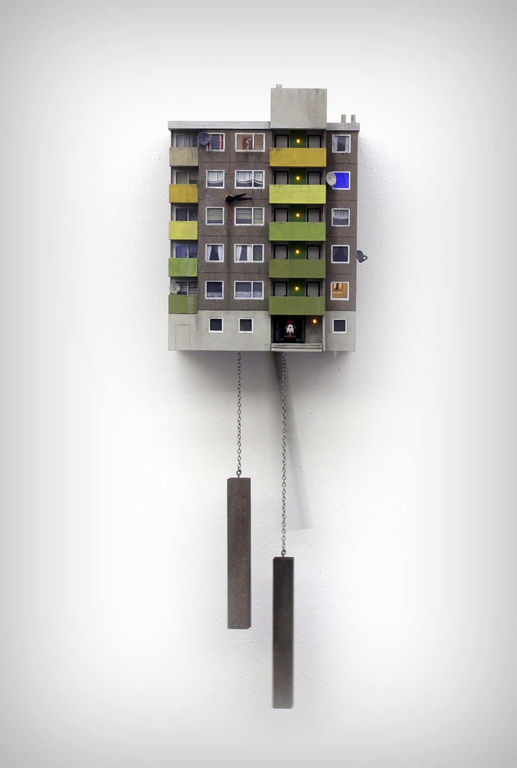 Cuckoo Blocks，miniature，clocks and watches，Guido Zimmerman，