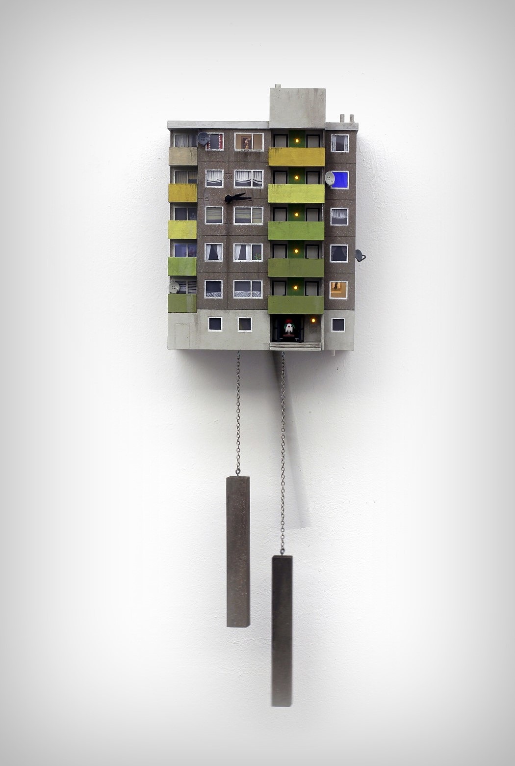 Cuckoo Blocks，miniature，clocks and watches，Guido Zimmerman，