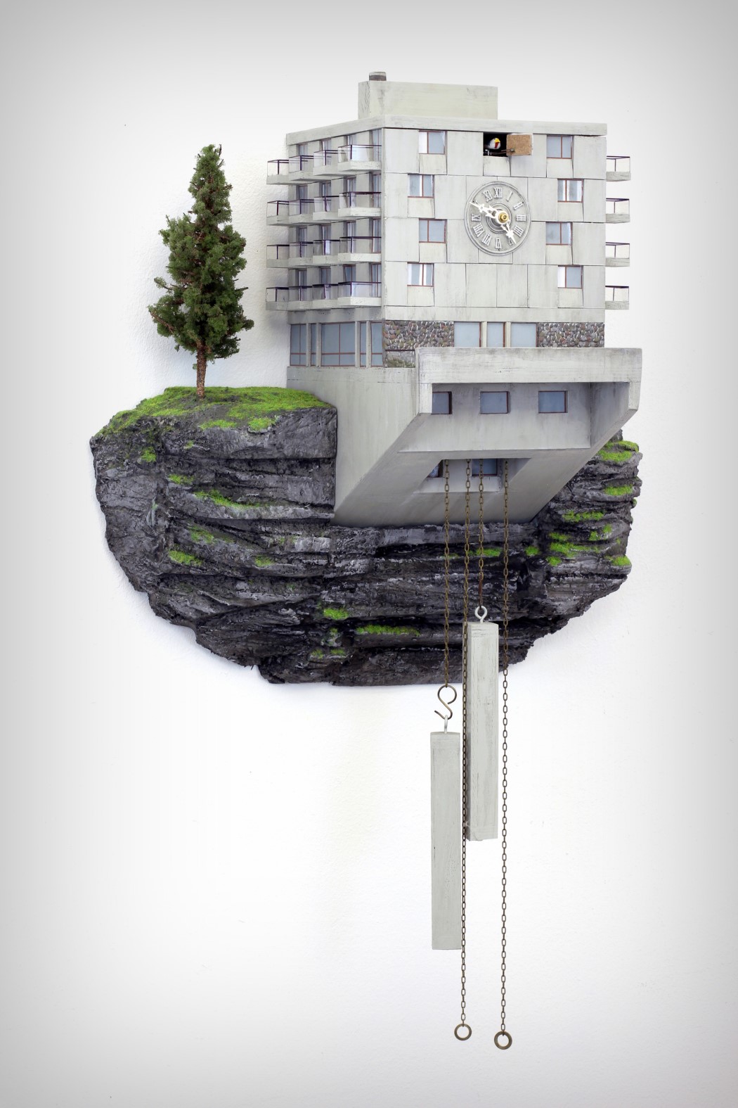 Cuckoo Blocks，miniature，clocks and watches，Guido Zimmerman，