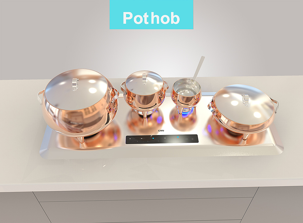 不锈钢，铜，锅具，系列，Pot hob，