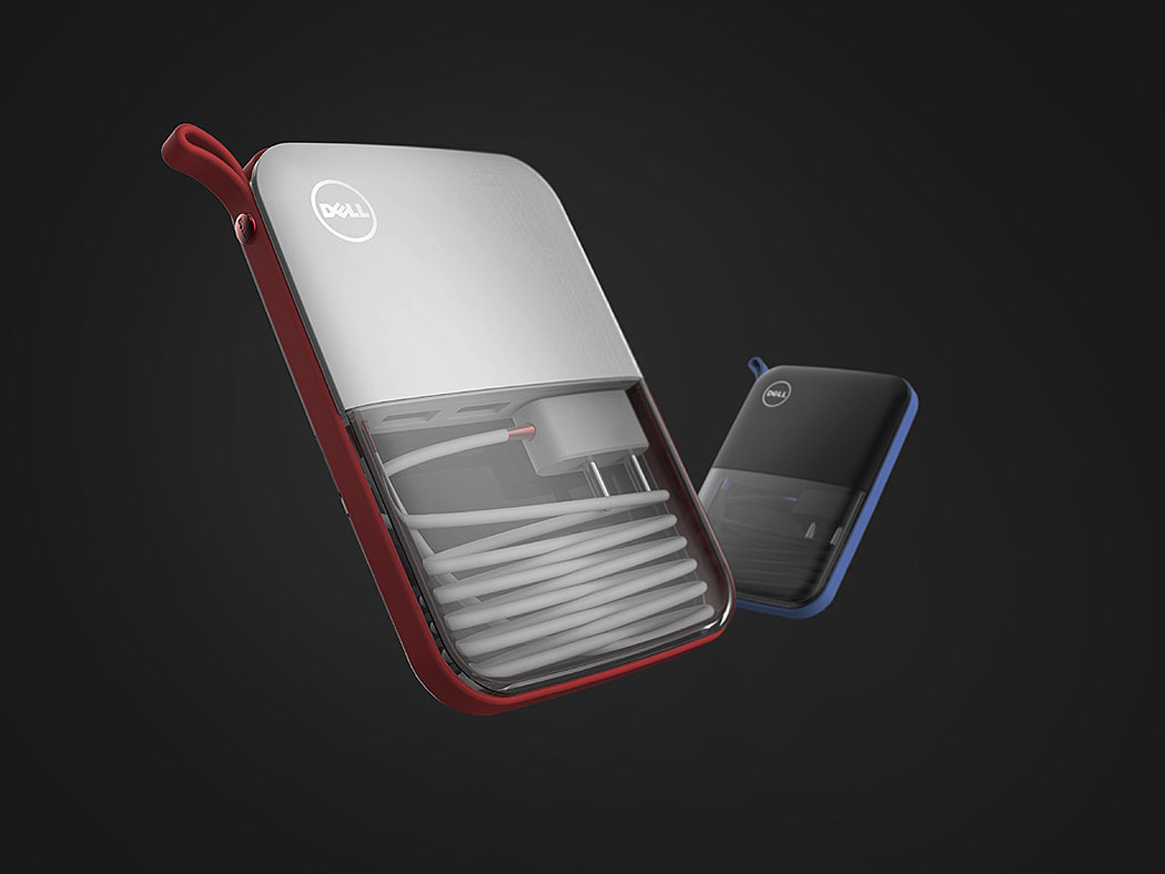 concept，portable battery，Dale，dell，