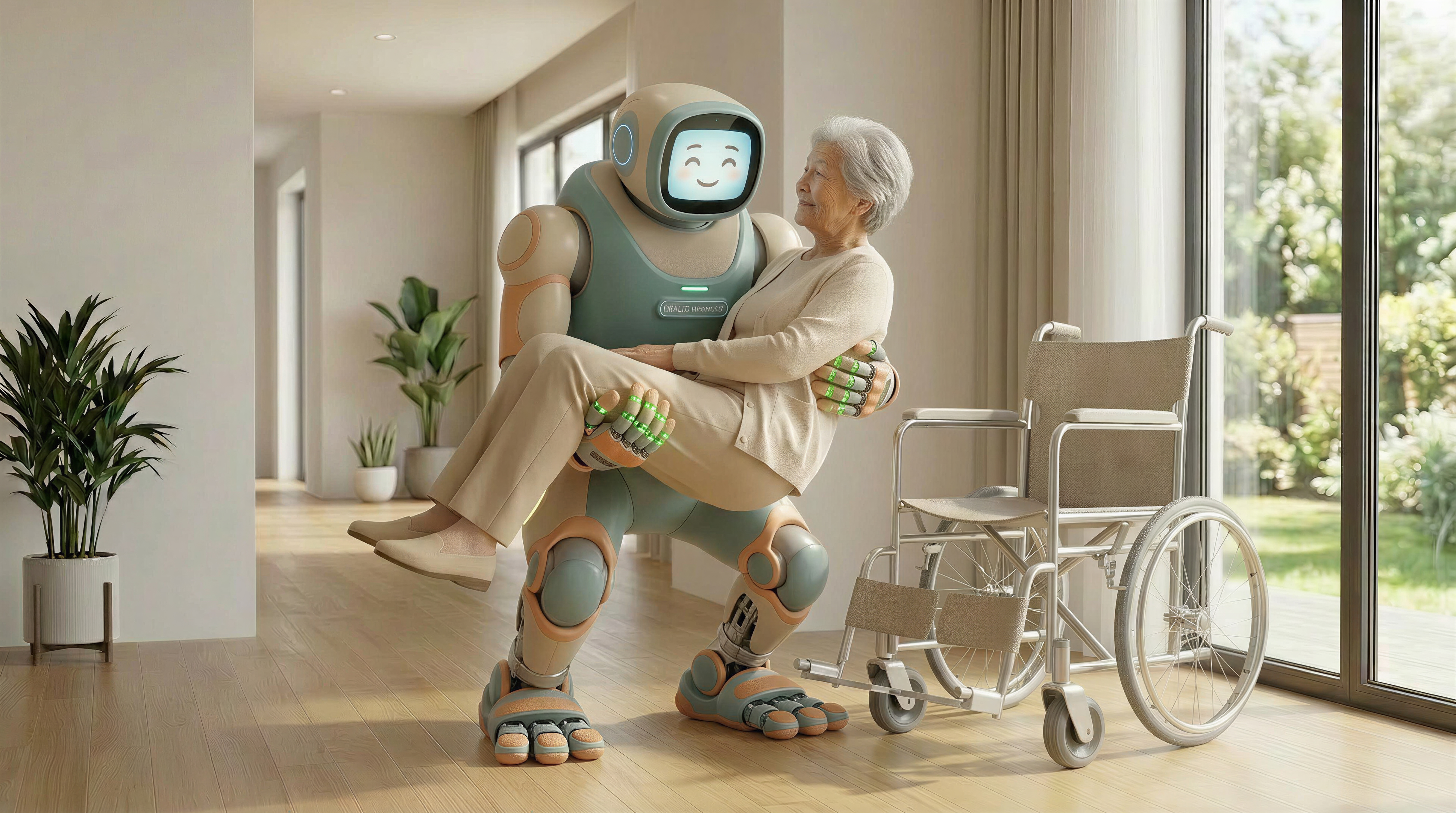 robot，Humanoid robot，healthy，aged，ai，nursing，