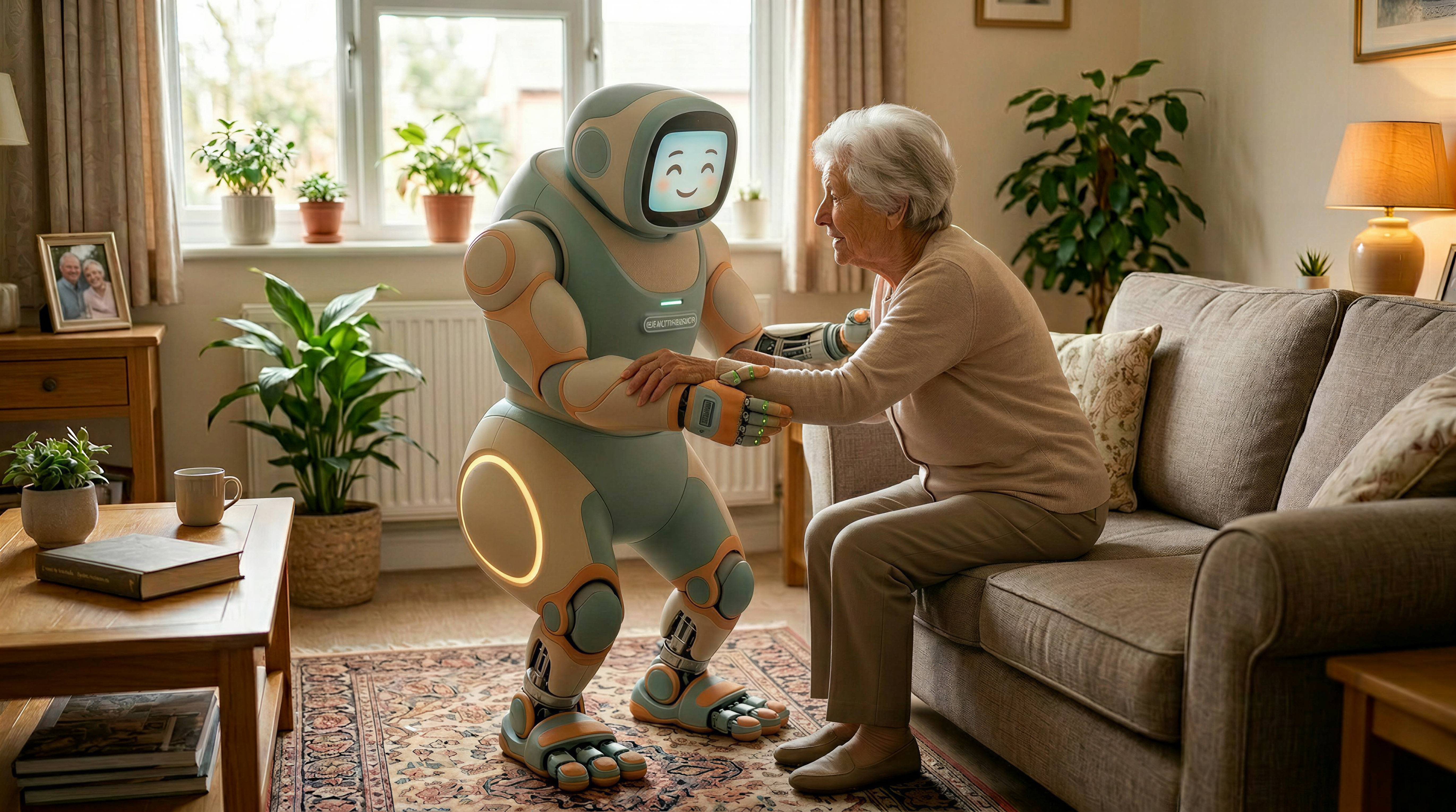 robot，Humanoid robot，healthy，aged，ai，nursing，