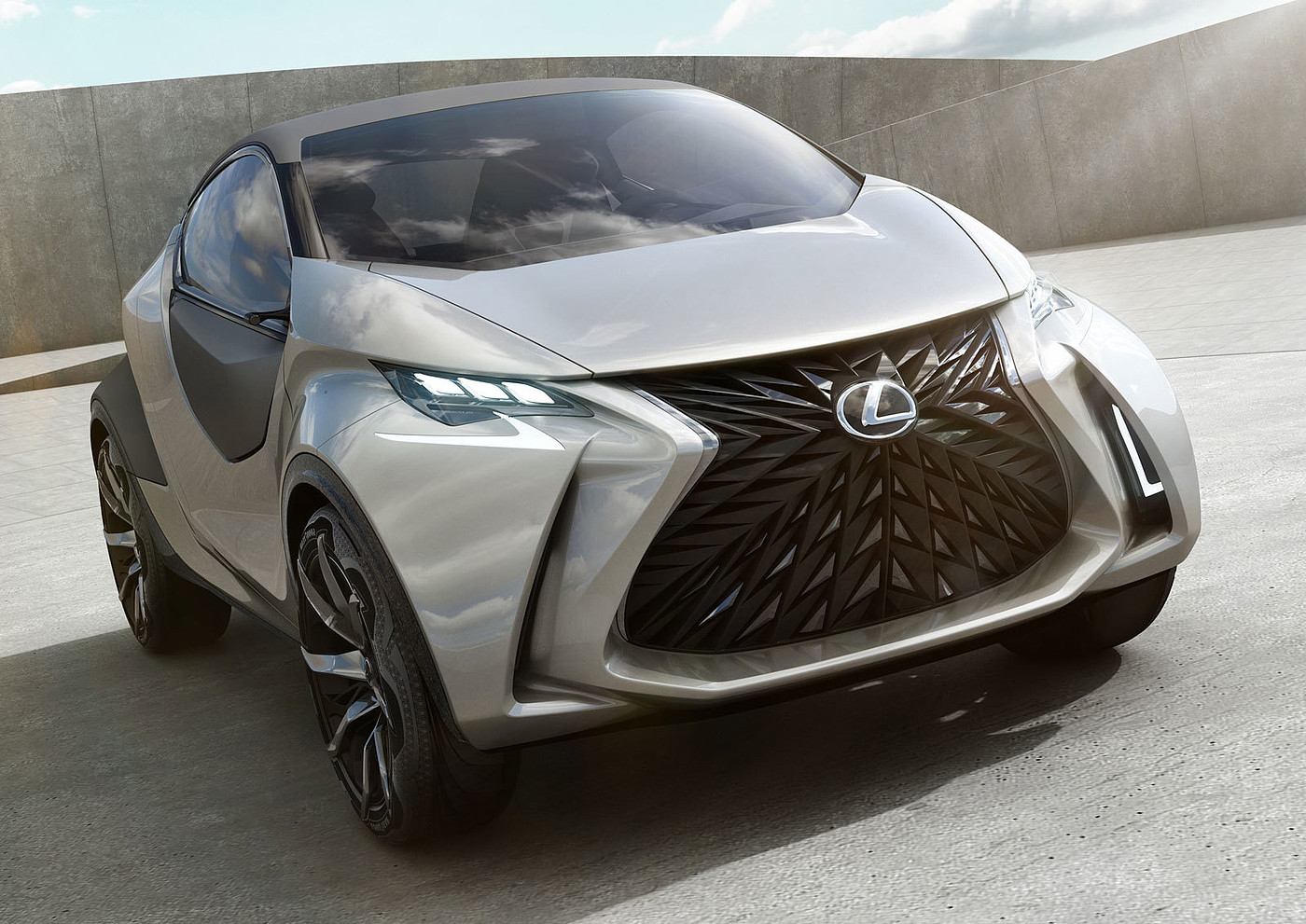 industrial design，Automobile design，LEXUS，conceptual design，vehicle，