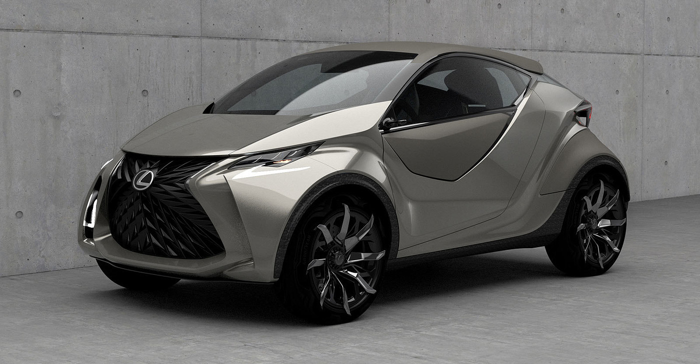 industrial design，Automobile design，LEXUS，conceptual design，vehicle，