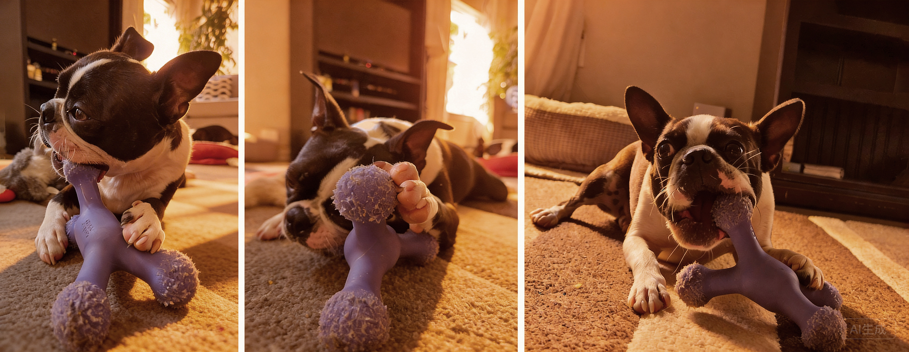 dog chew toy, strong chew, bone, dog toy，