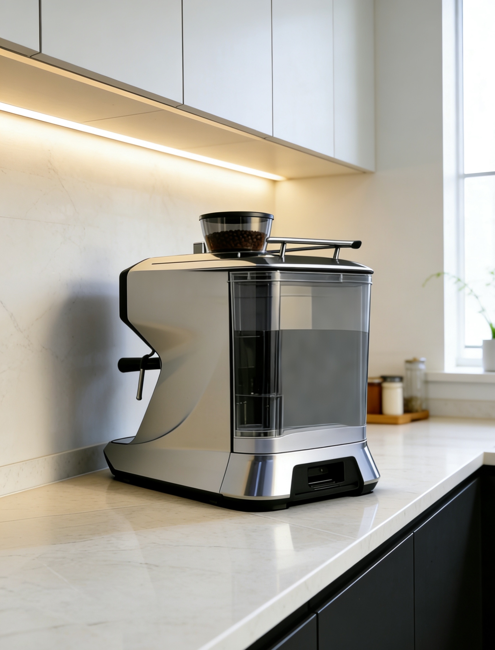 Coffee Machine Design, Home Appliance Design, Industrial Design, Product Design，