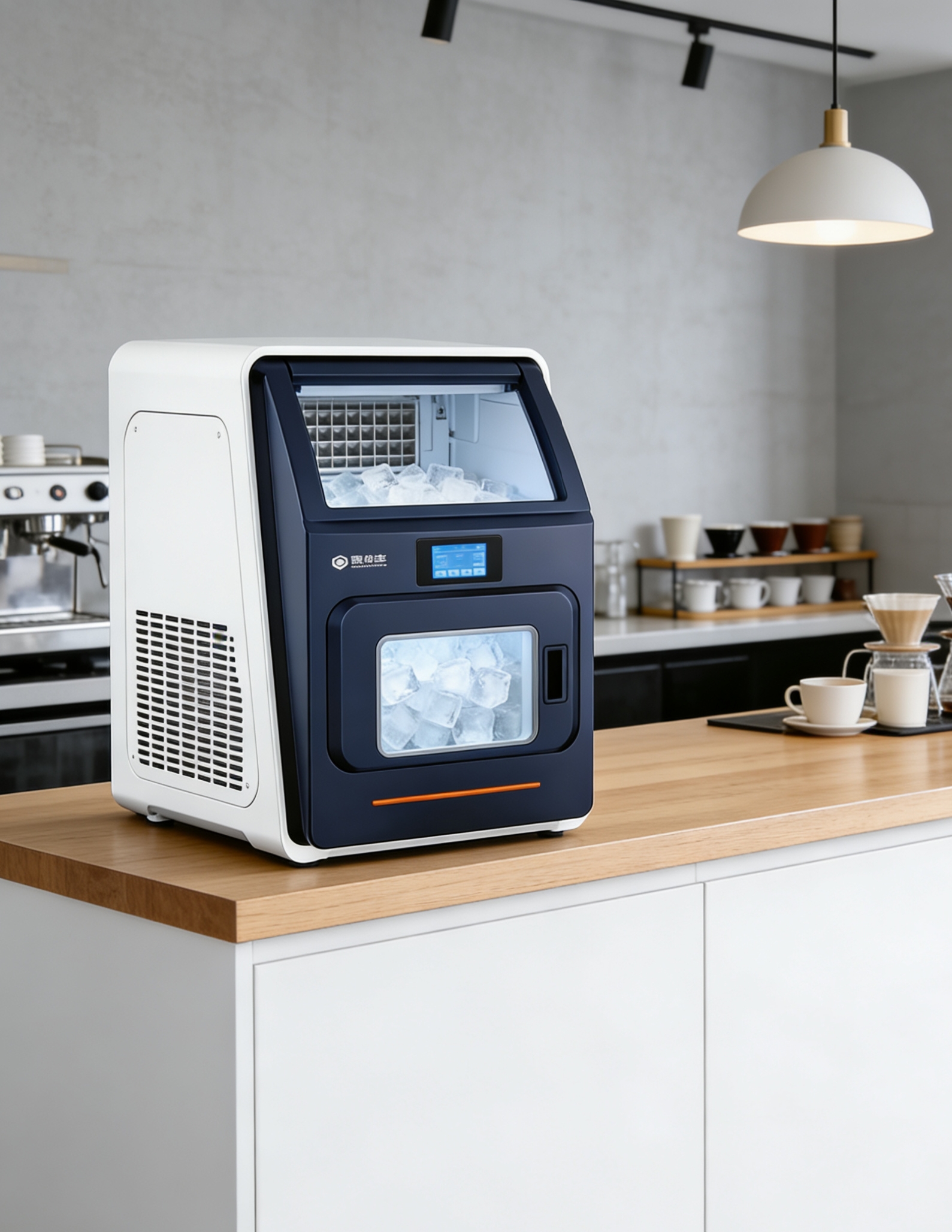 Ice machine design, snow melting machine design, product design，