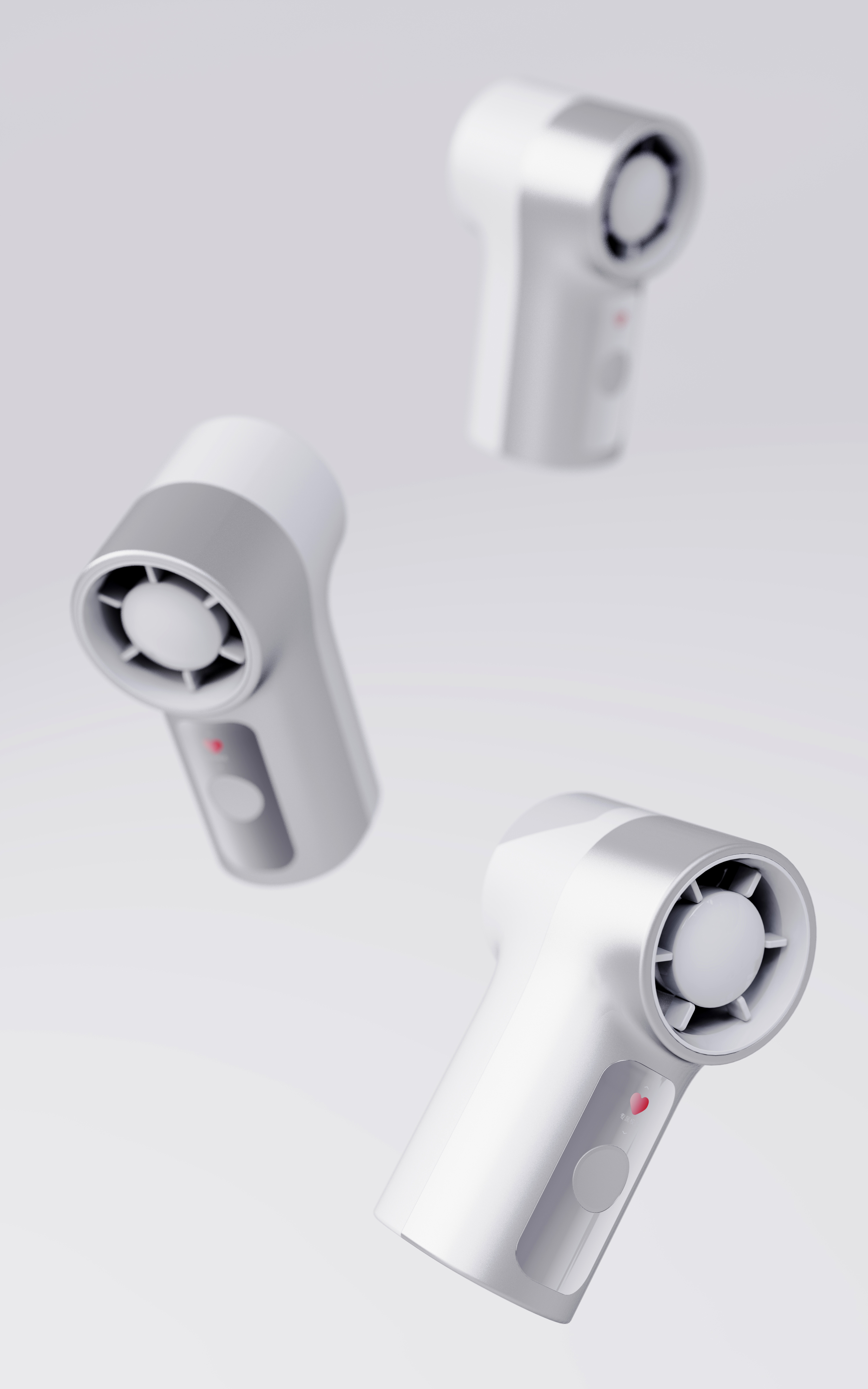 Original design，Industrial / product design，small home appliances，Handheld fan，High-speed small fan，